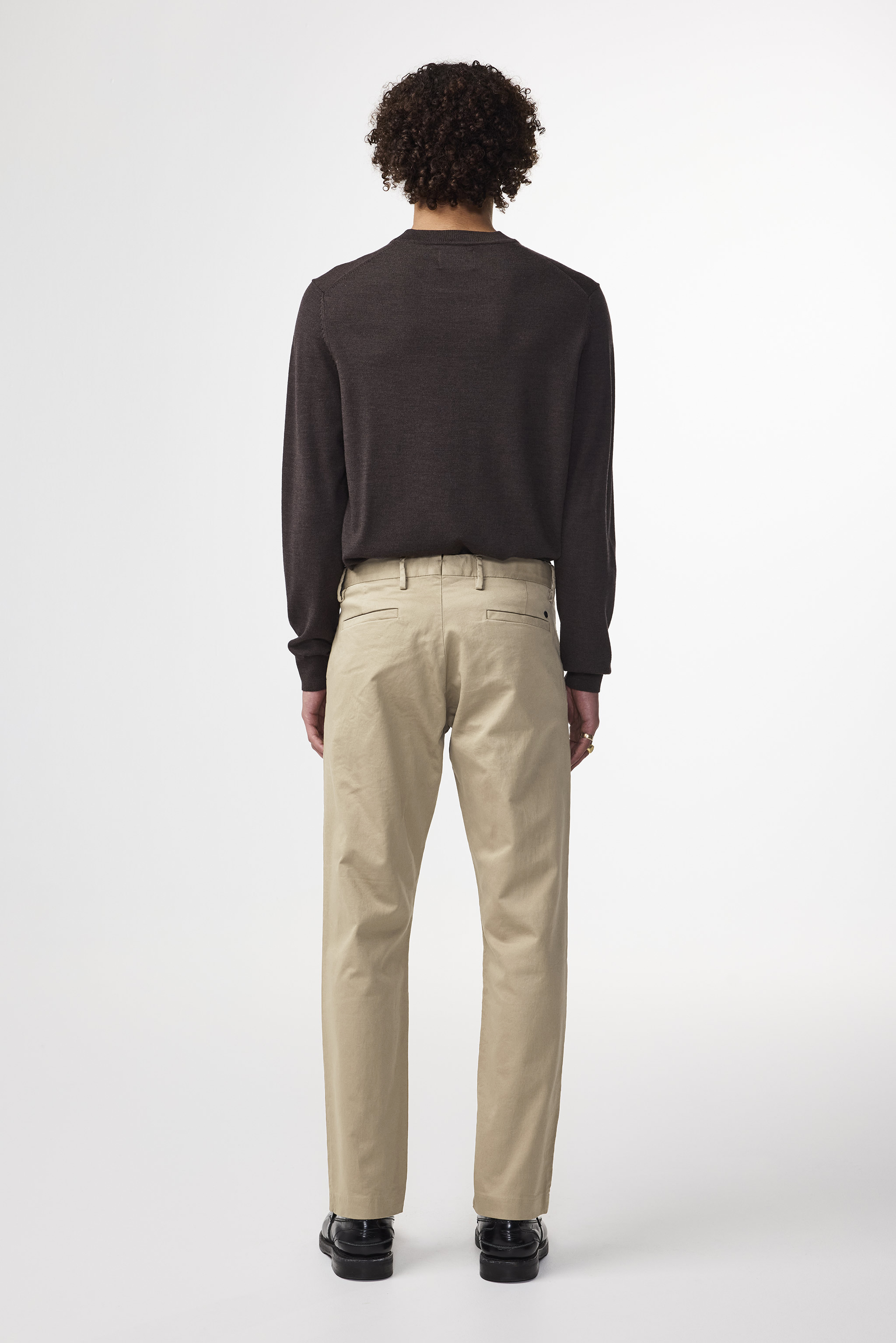 Theo 1420 men's chinos - Khaki Beige - Buy online at NN.07®