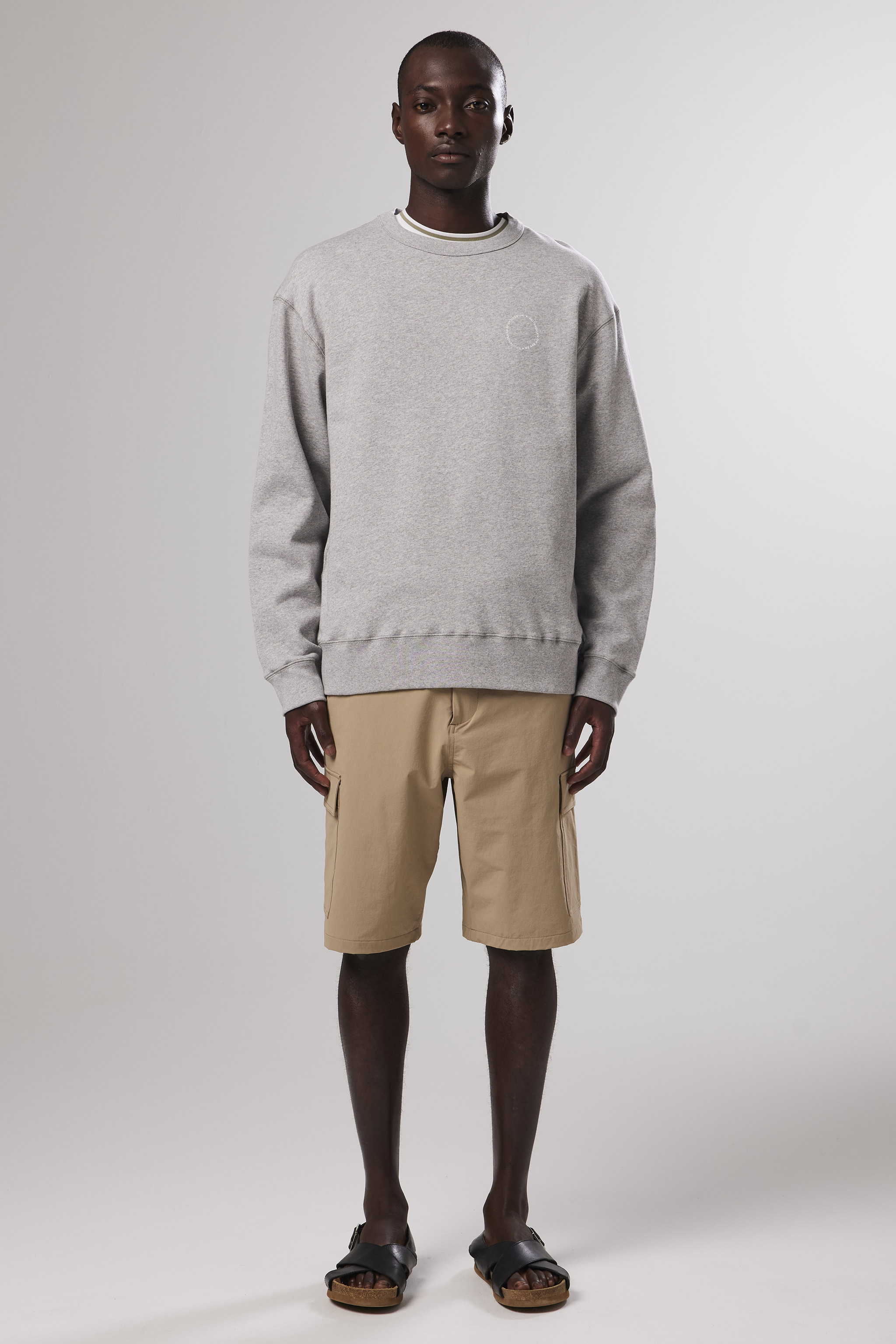 nouw.Whorls sweat ネイビー Amazon.com: No Boundaries Junior's Washed Crewneck