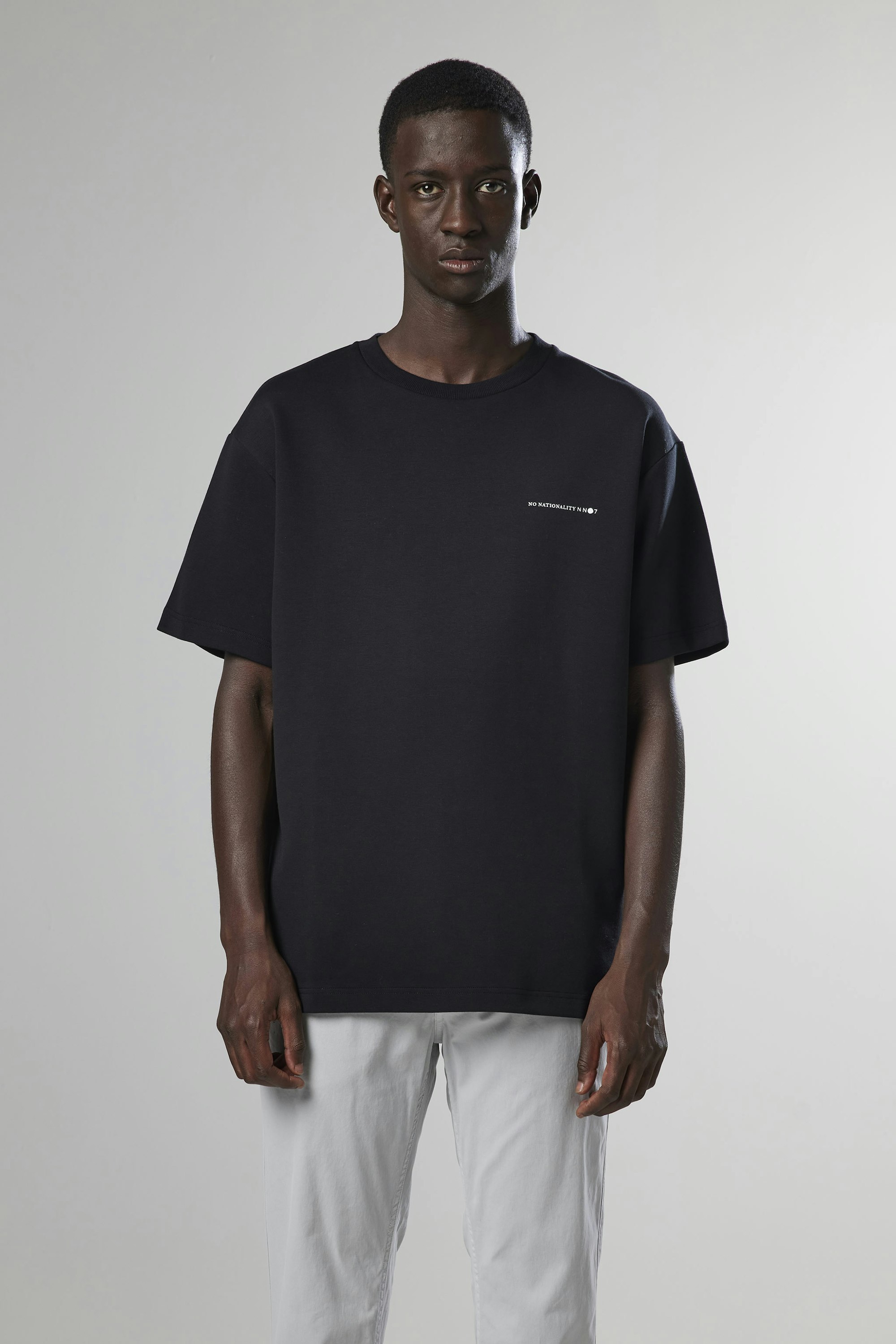 F.Kr. Skære Tilpasning Nat 3457 men's t-shirt - Black - Buy online at NN07®