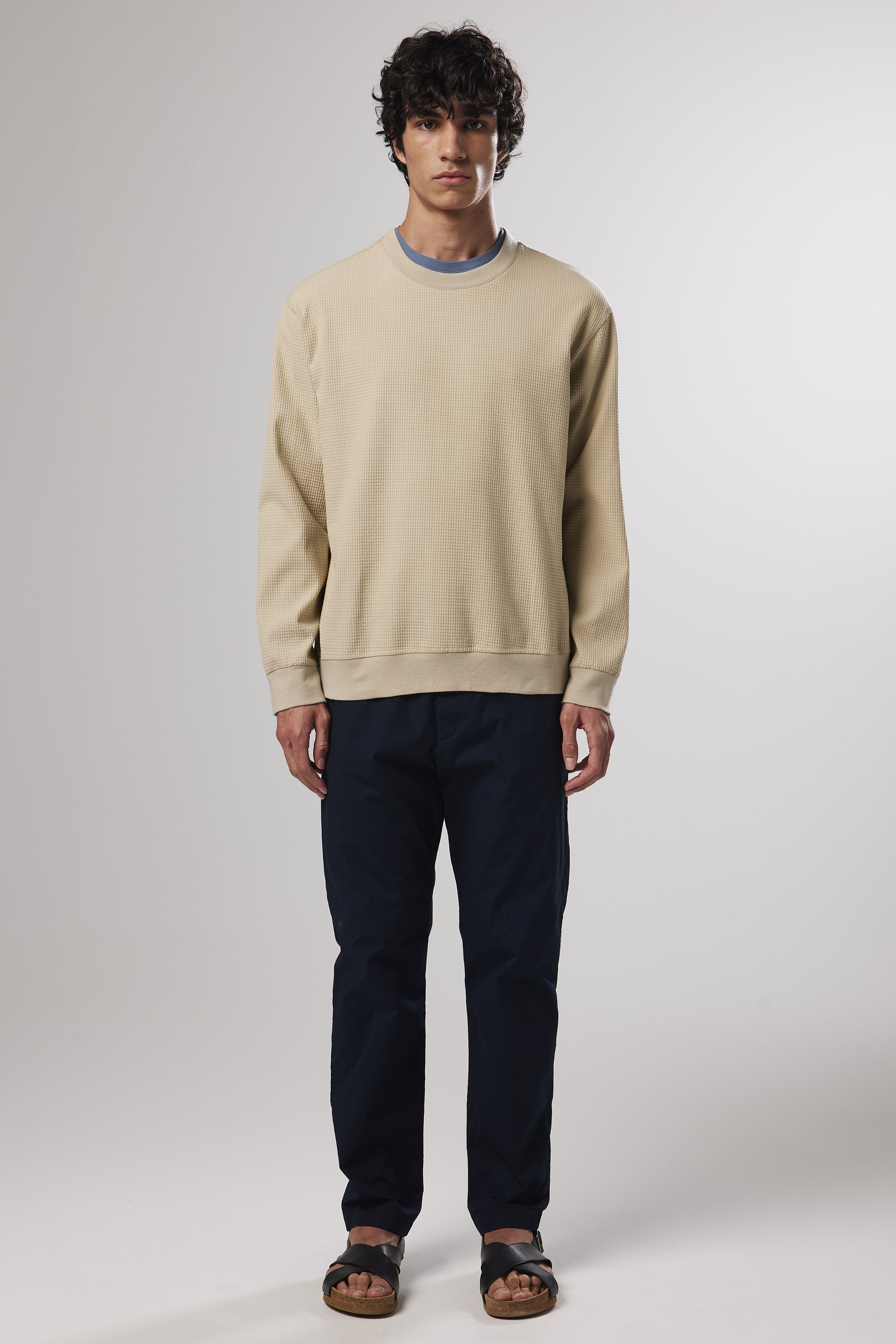 Crew Neck 3477 men's sweatshirt - White - Buy online at NN.07®