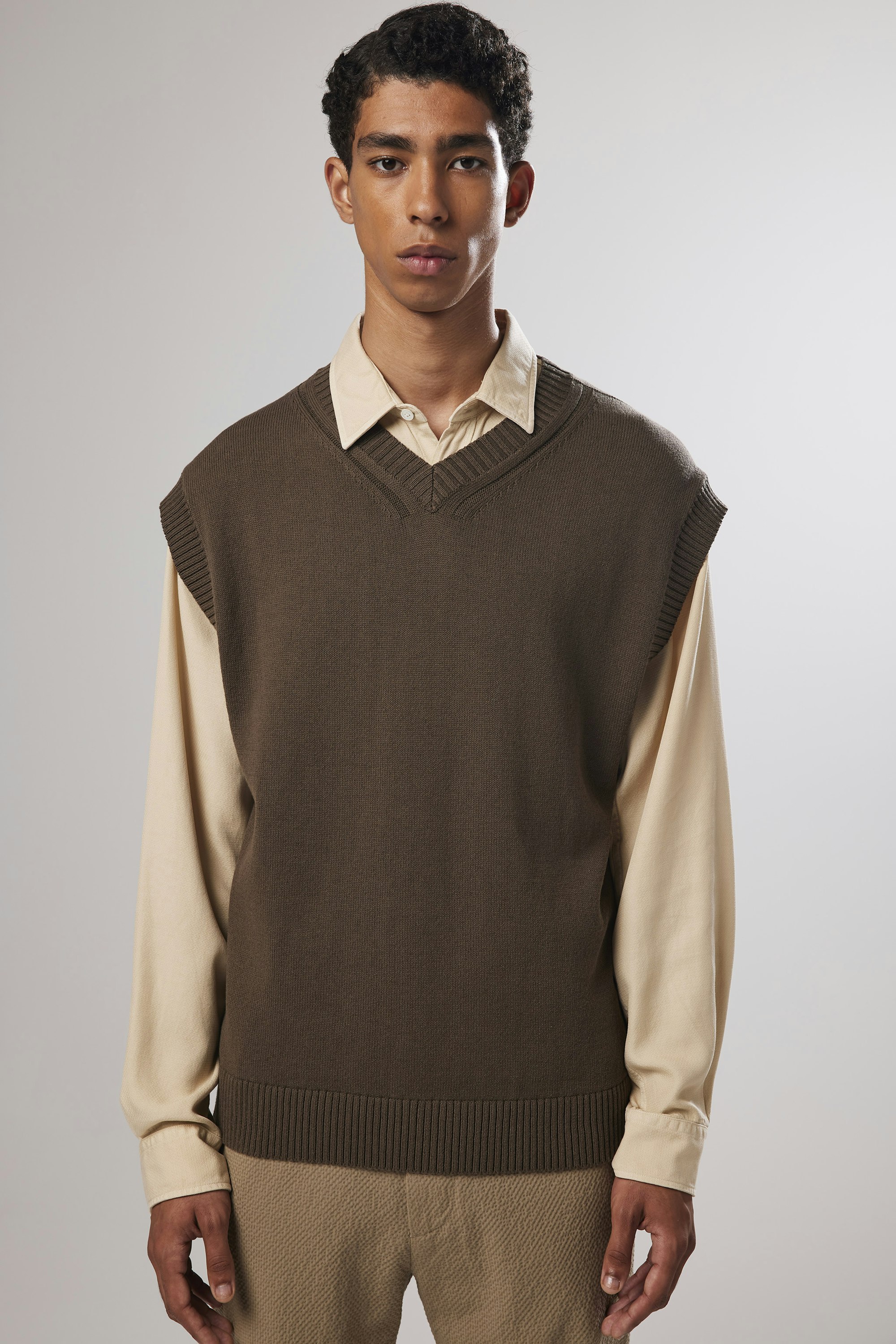 Vest 6455 men's vest - Brown - Buy online at NN.07®