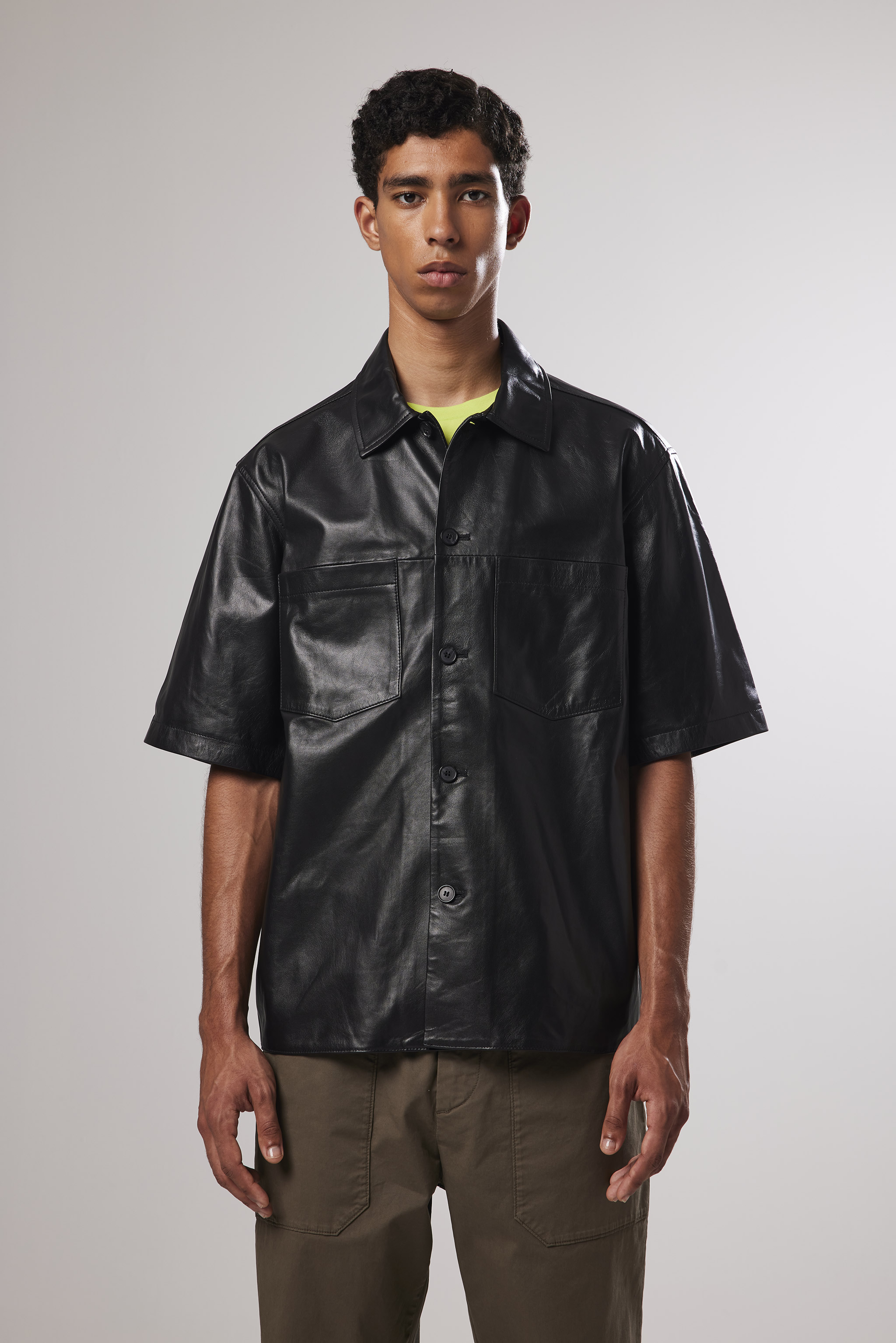 Willow 8232 men's overshirt - Black - Buy online at NN07®