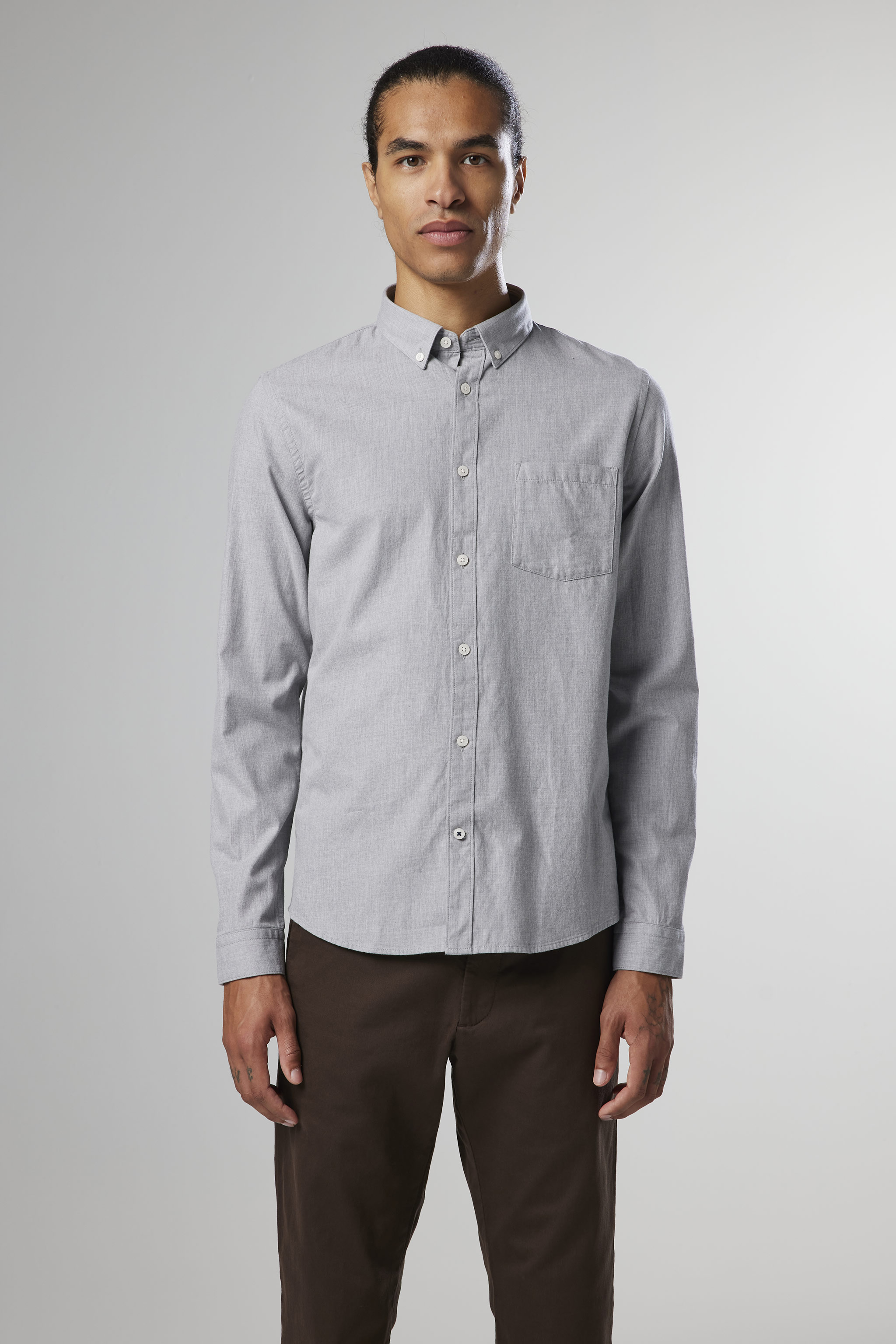 Sixten 5722 men's shirt - Grey - Buy online at NN.07®