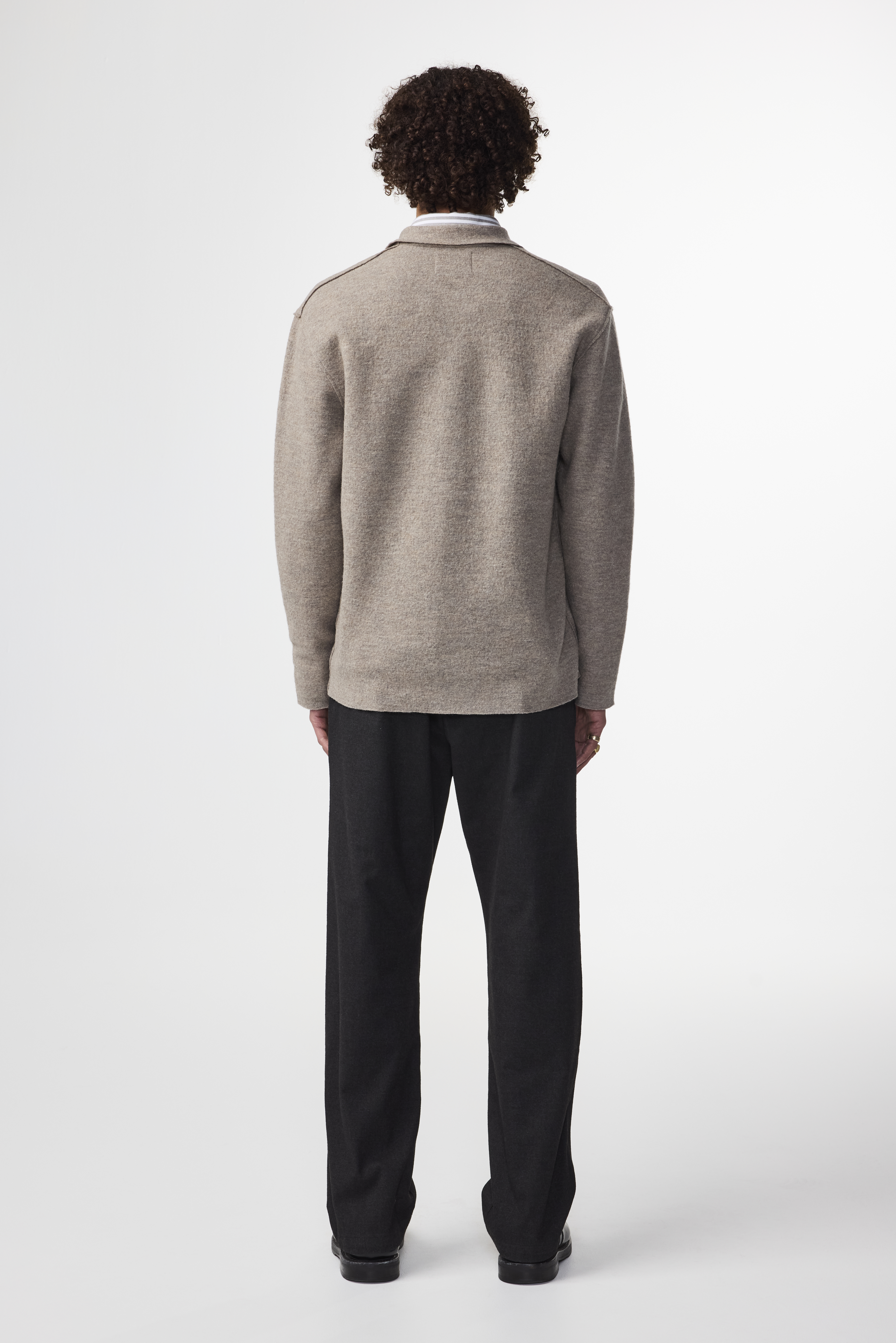 スリーピース PERSON'S FOR MEN  ウールリッチ ブラウン SUIT SQUARE 尾州・ソリッドフォーマルスリーピーススーツ