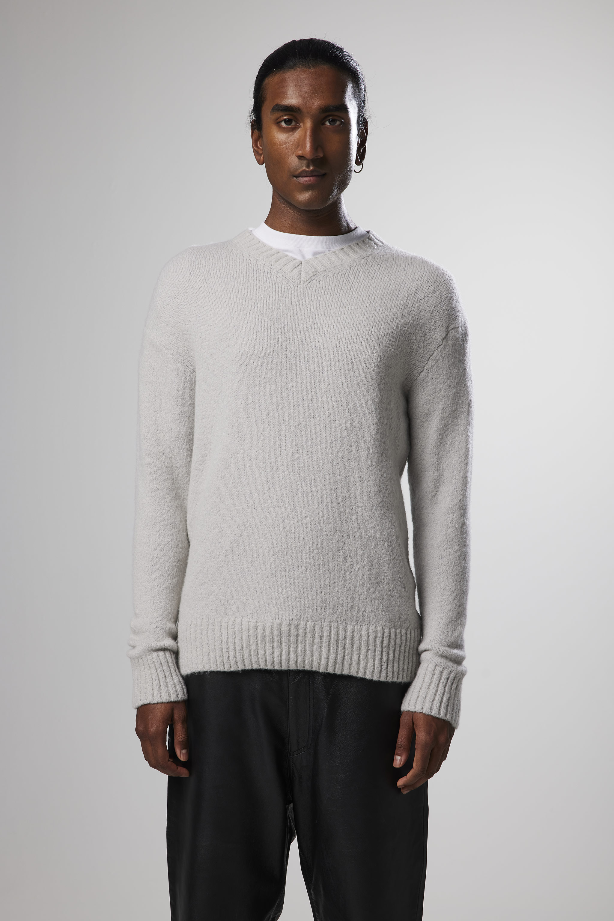 Grayson 6466 men's sweater - Grey - Buy 