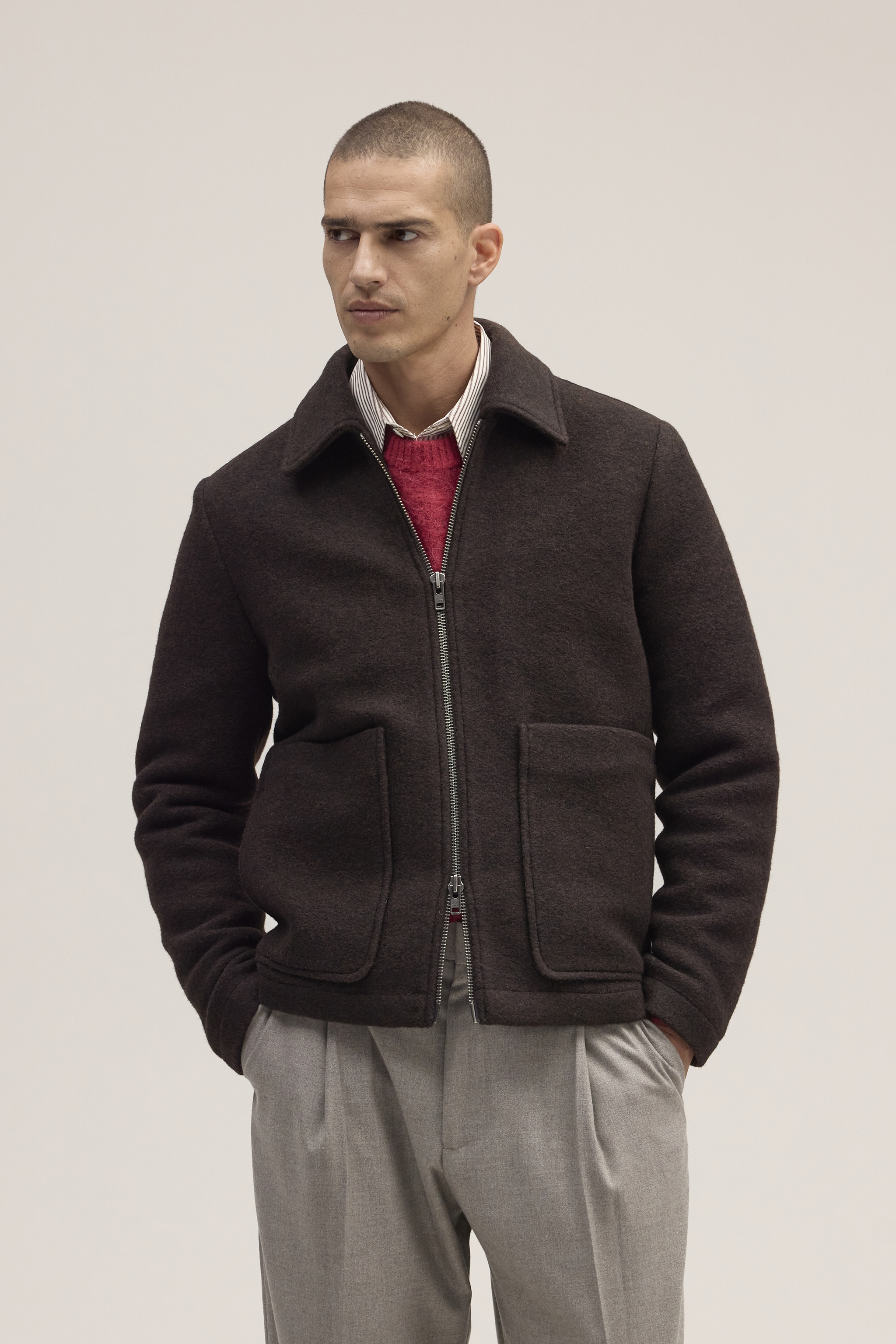 Gael 8267 men's jacket - Dusky Port - Buy online at NN.07®