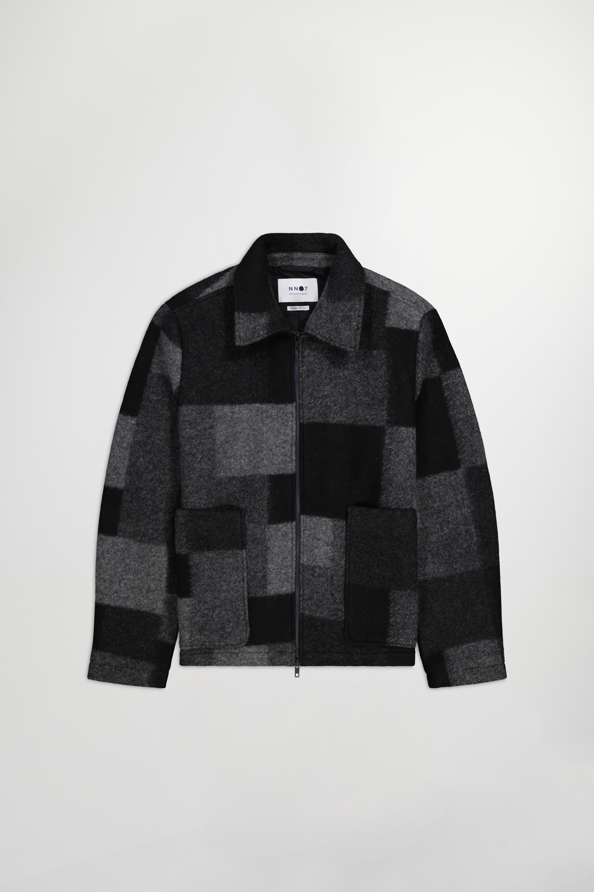 Checked Wool Jacket
