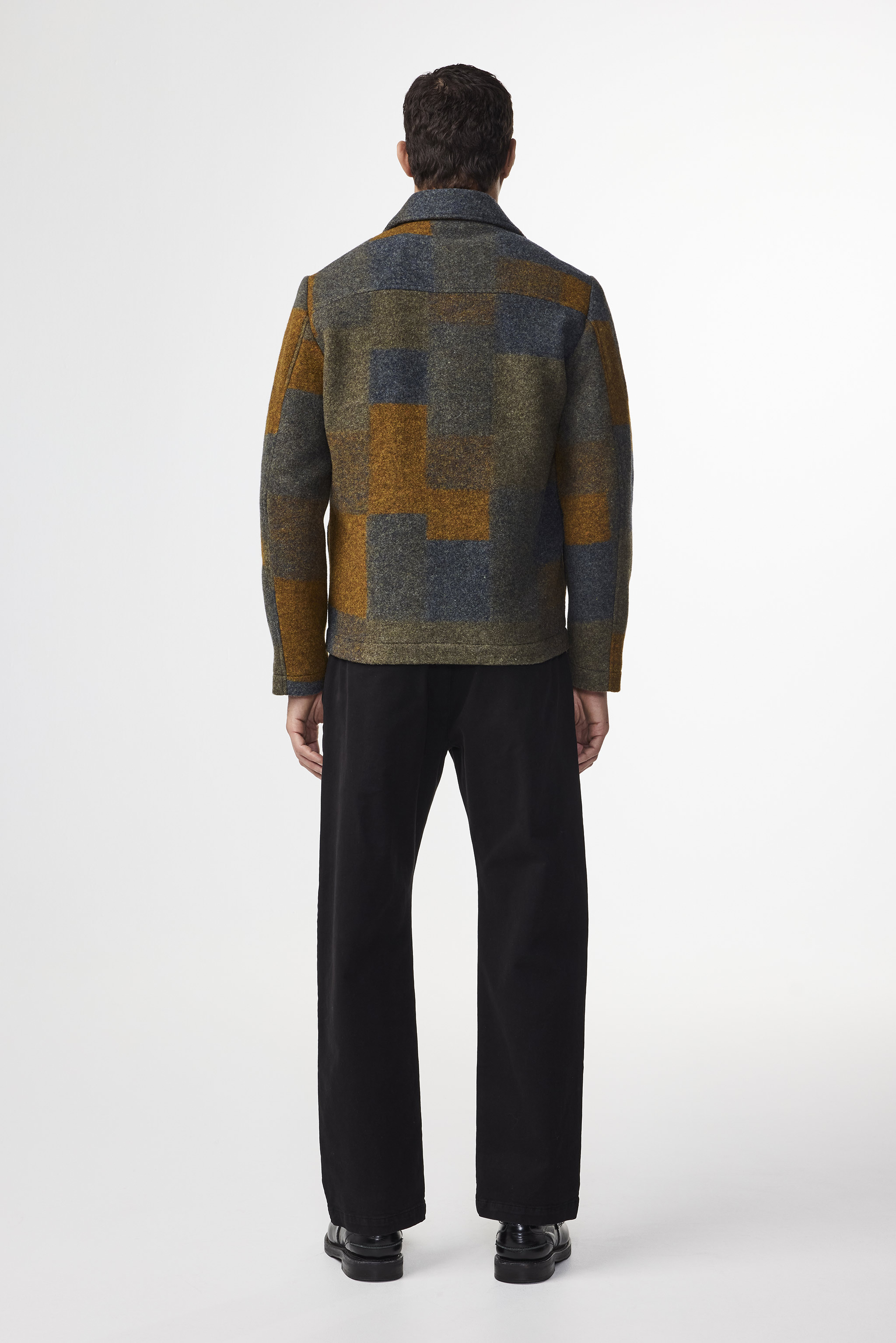 Gael 8267 men's jacket - Brown Check - Buy online at NN.07®