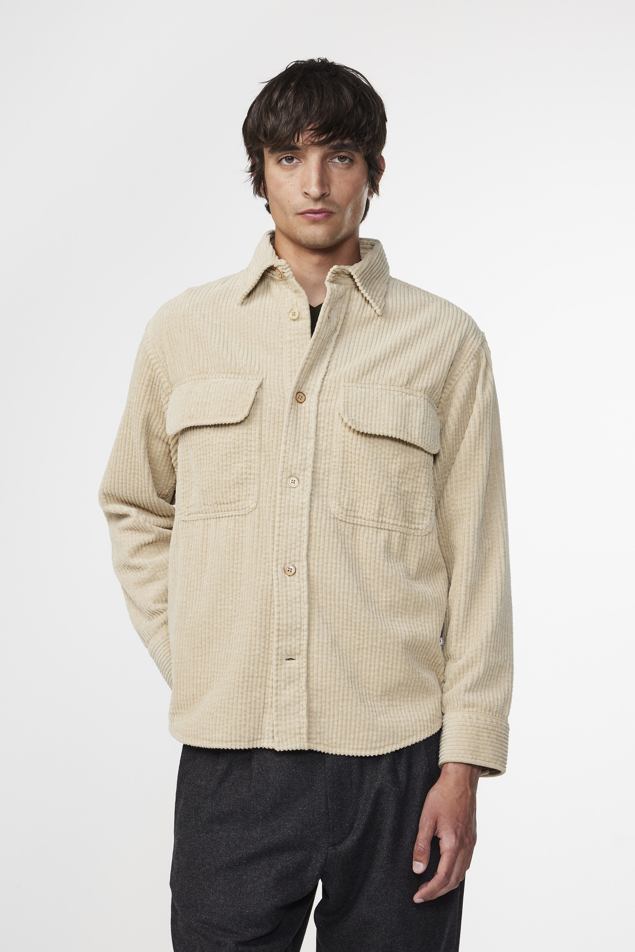 Folmer 1725 men's overshirt - White - Buy online at NN.07®