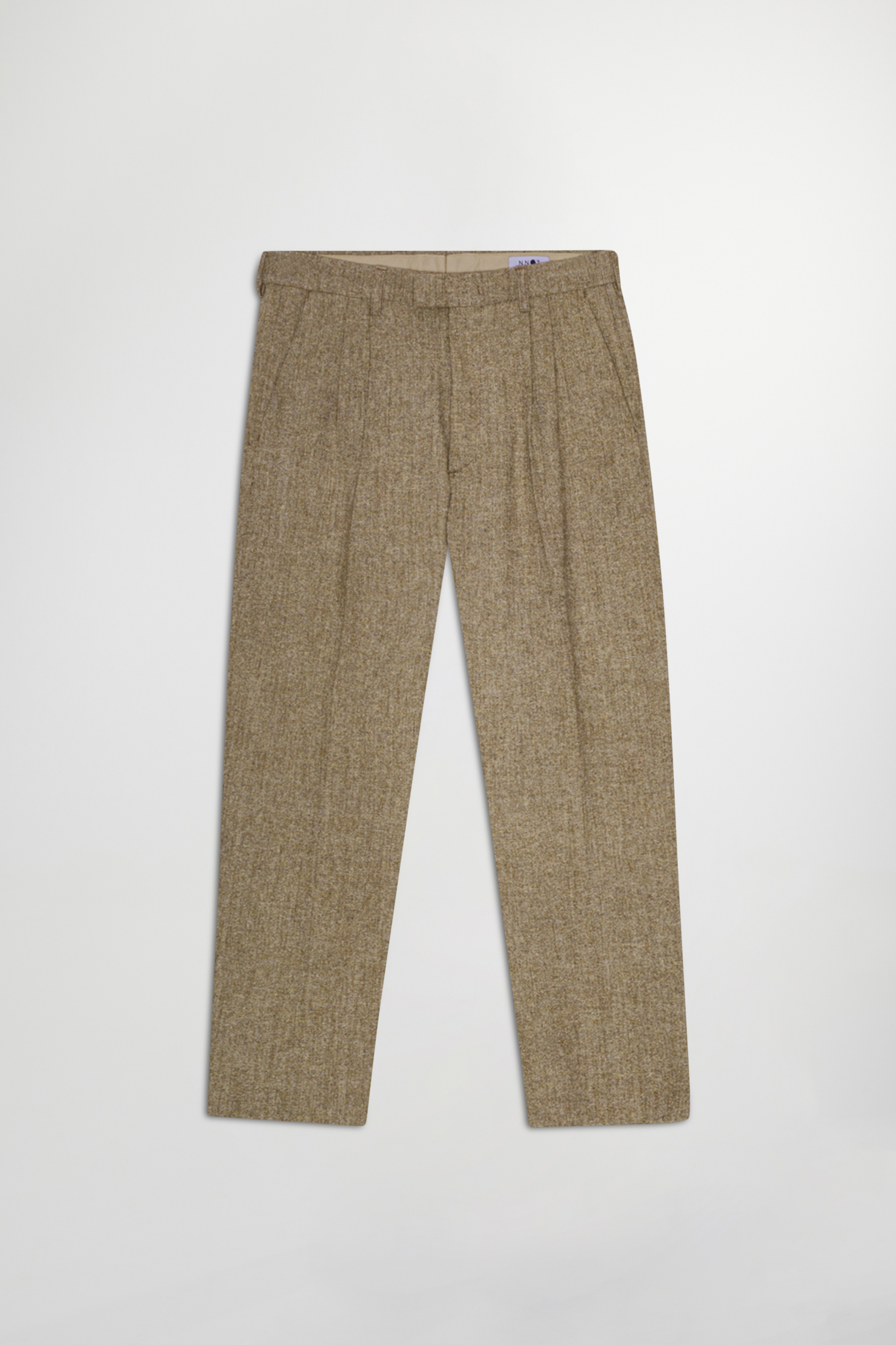 Fritz 1717 men's trousers - Brown Melange #803 - Buy online at NN.07®