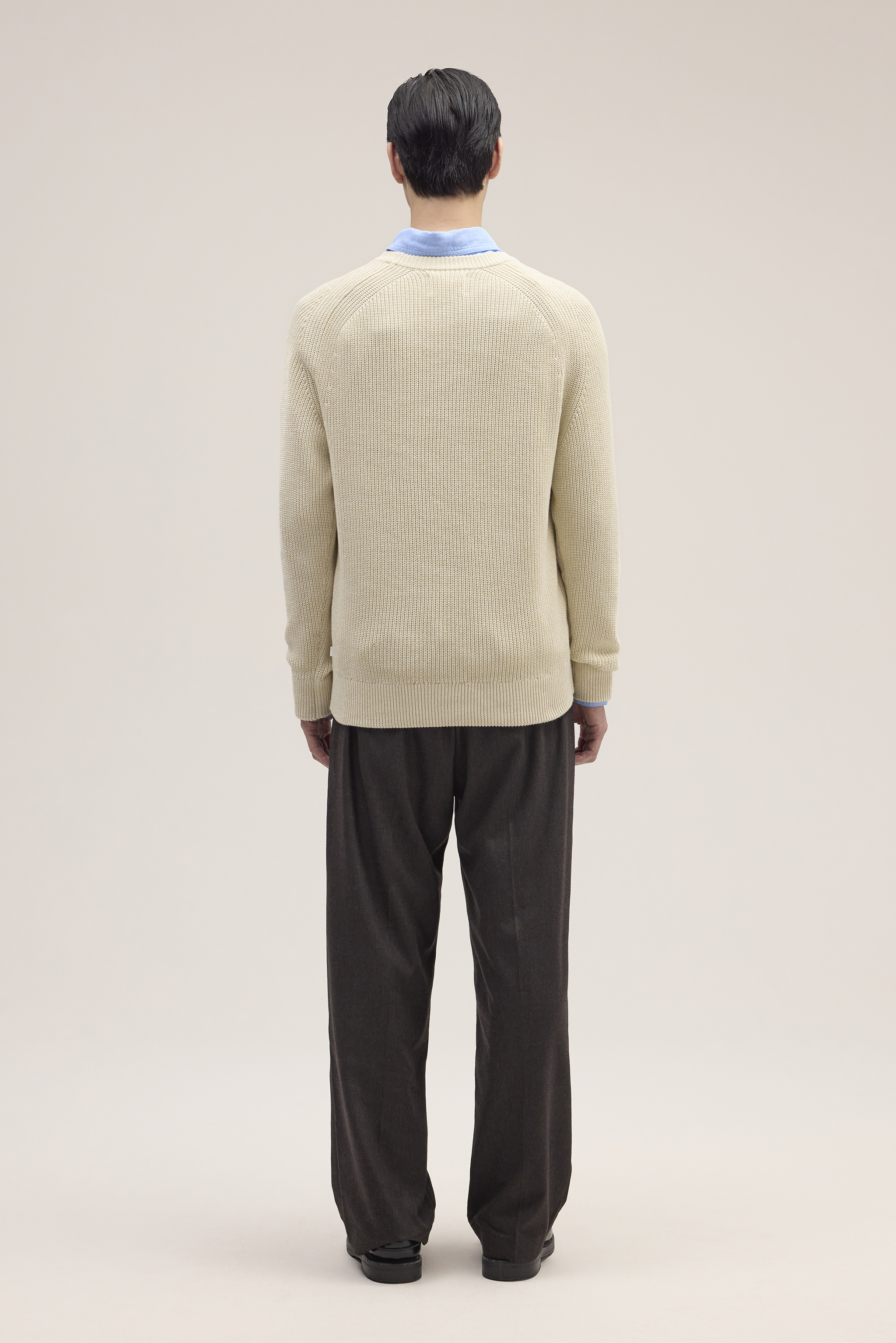 second/layer 21aw ニットポロ Jacobo 6470 men's sweater - Ivory - Buy online at NN.07®