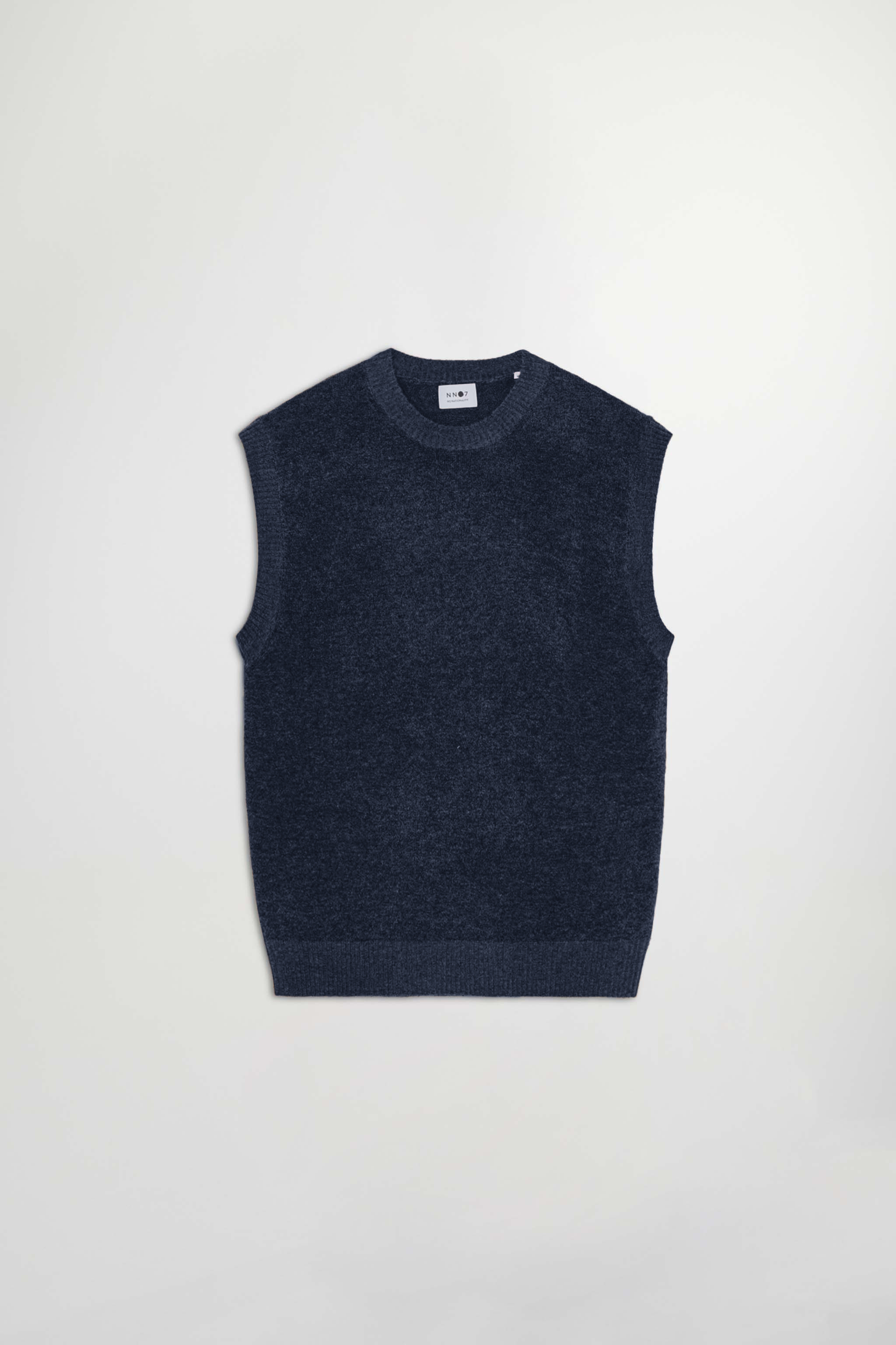 Crew neck 6501 men's vest - Blue - Buy online at NN.07®