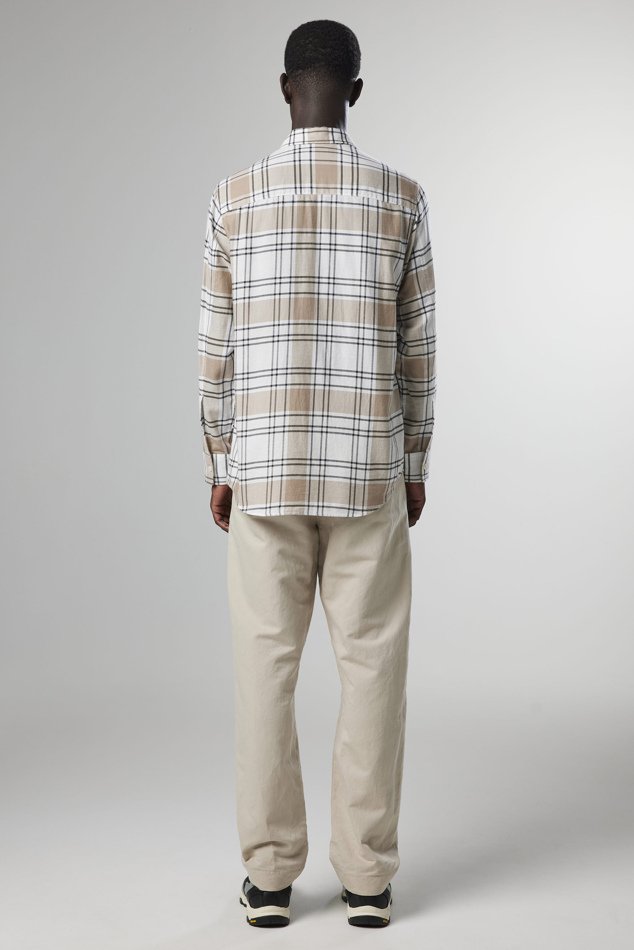 Freddy 5972 men's shirt - Camel Check #776 - Buy online at NN.07®