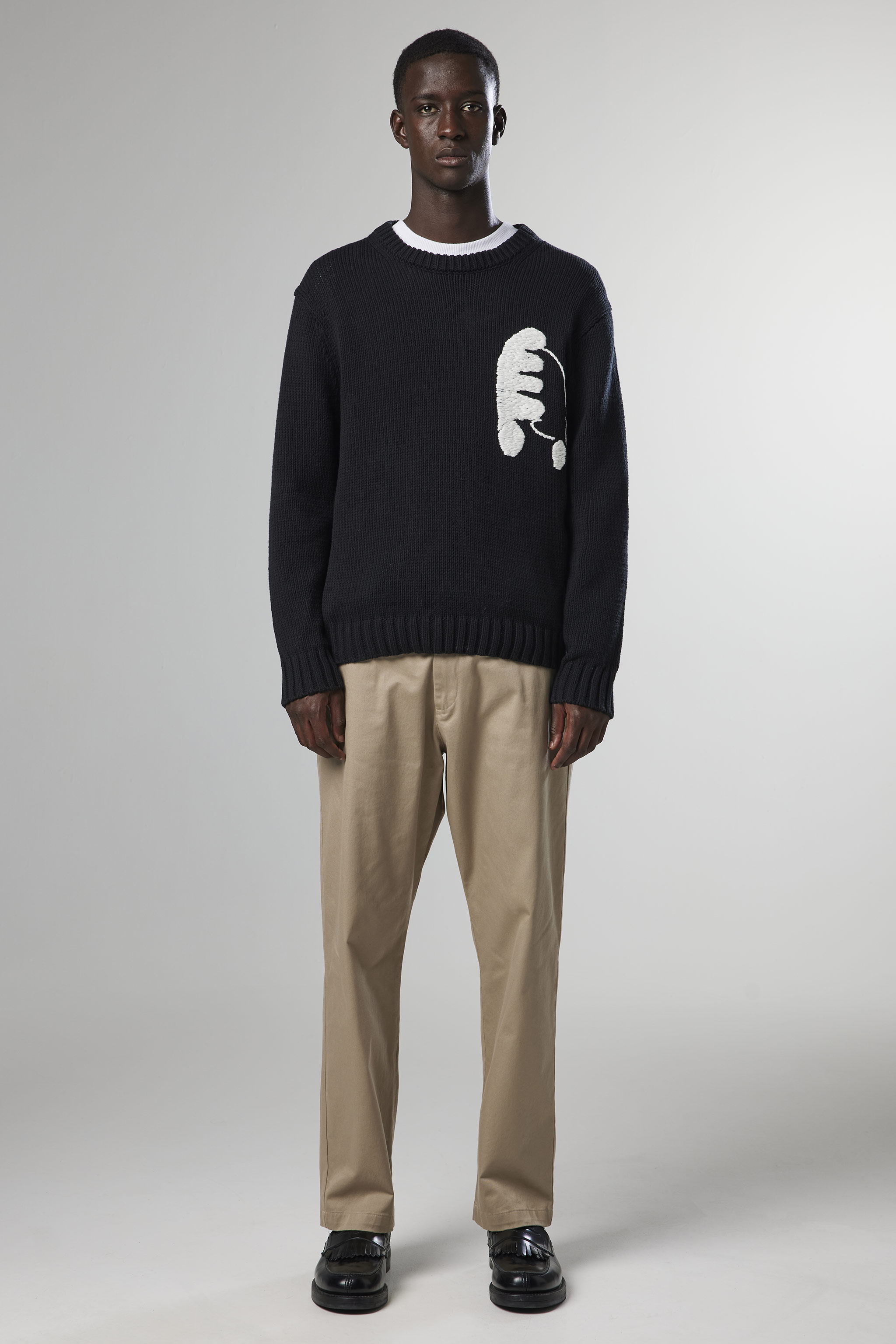Jasper 6567 men's sweater - Black - Buy online at NN.07®