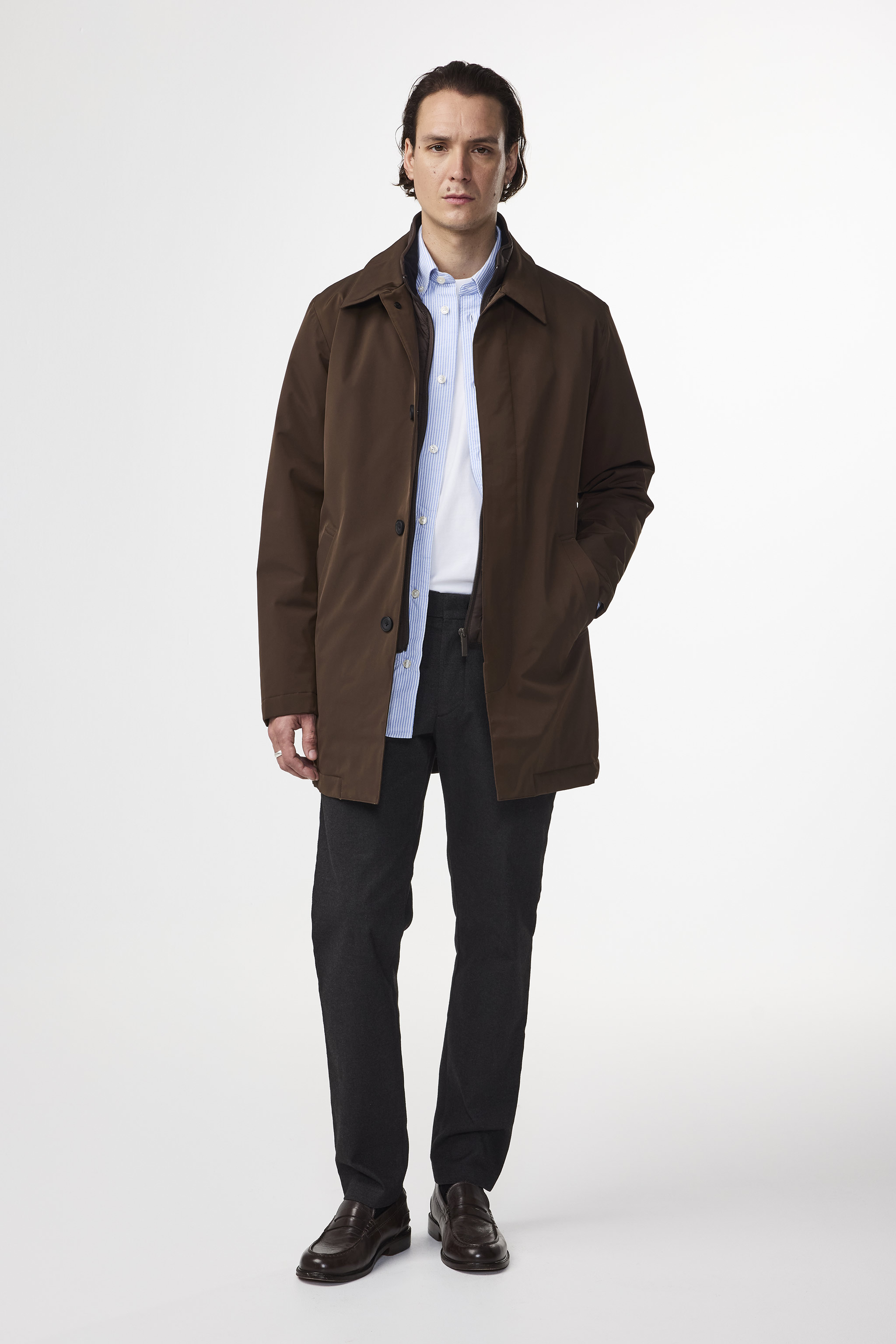 07SS ABOUT A BOY期 ナンバーナイン 絹 チェスターコート 2 Coats | NN.07® Online Store