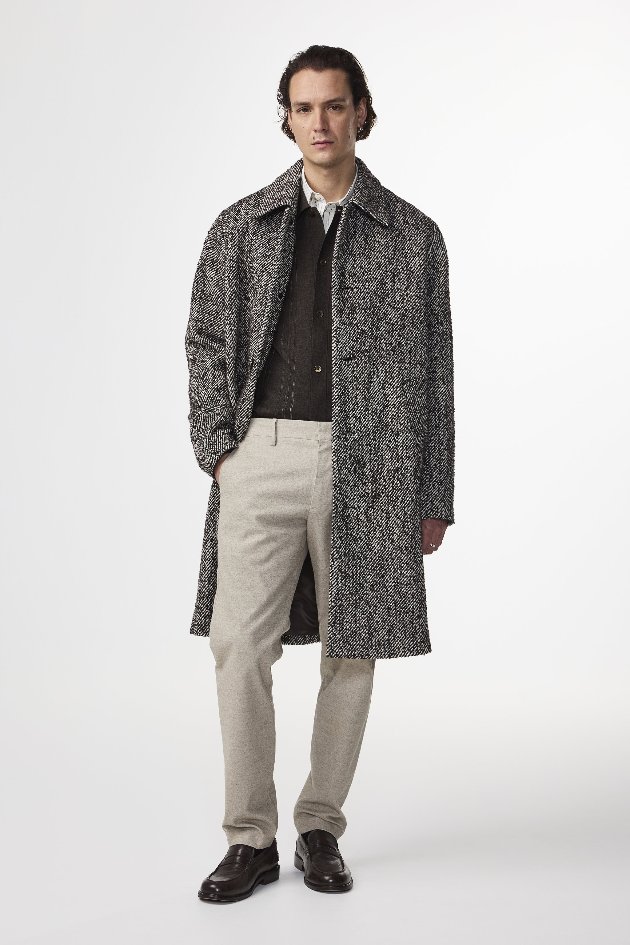 Theo 1067 men's chinos - Cement - Buy online at NN.07®