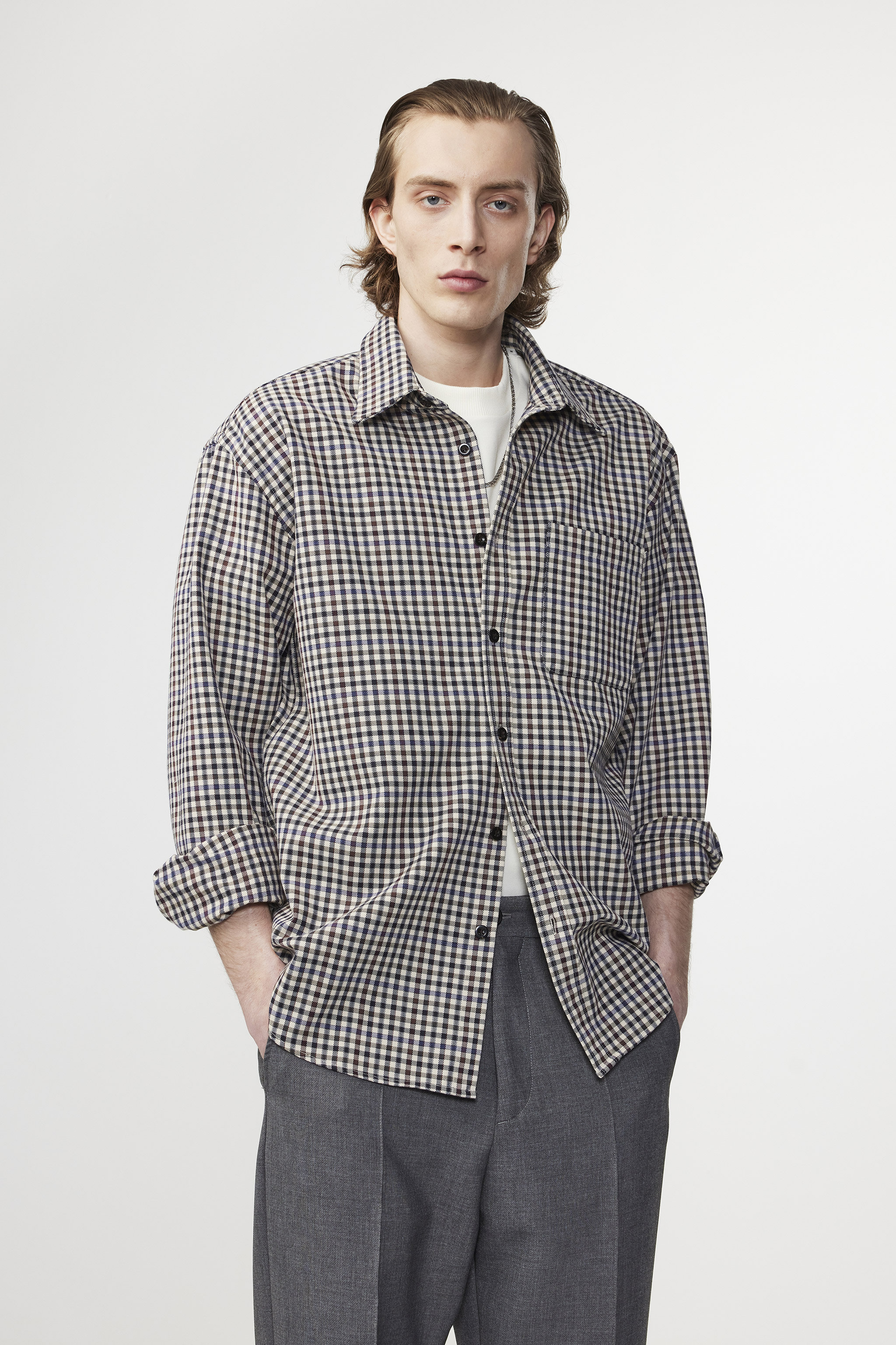 Deon 5281 men's shirt - Multi Check - Buy online at NN.07®