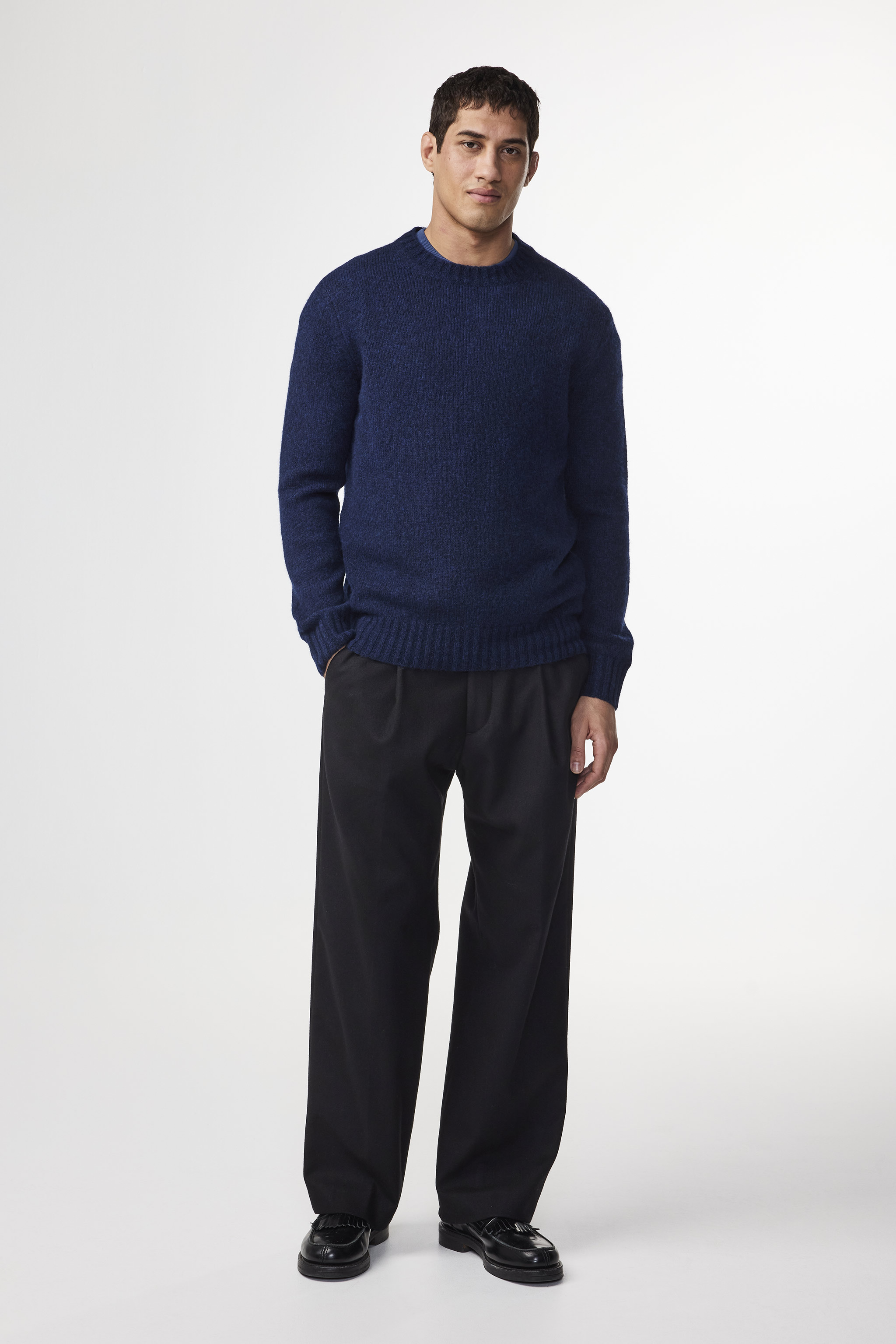 Lee 6598 men's sweater - Navy Blue - Buy online at NN.07® Lee 6598 men's sweater - Navy Blue - Buy online at NN.07®