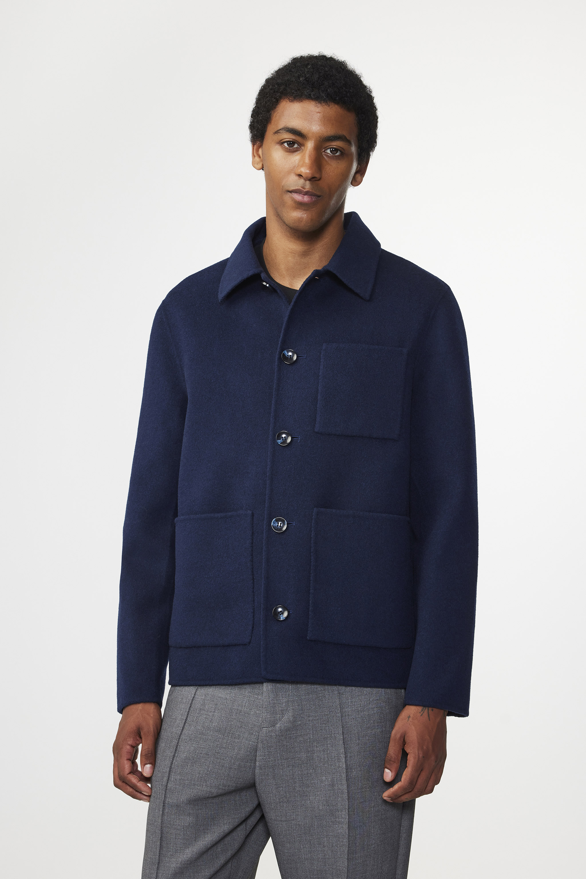 Ansel 8015 men's jacket - Blue - Buy online at NN.07®