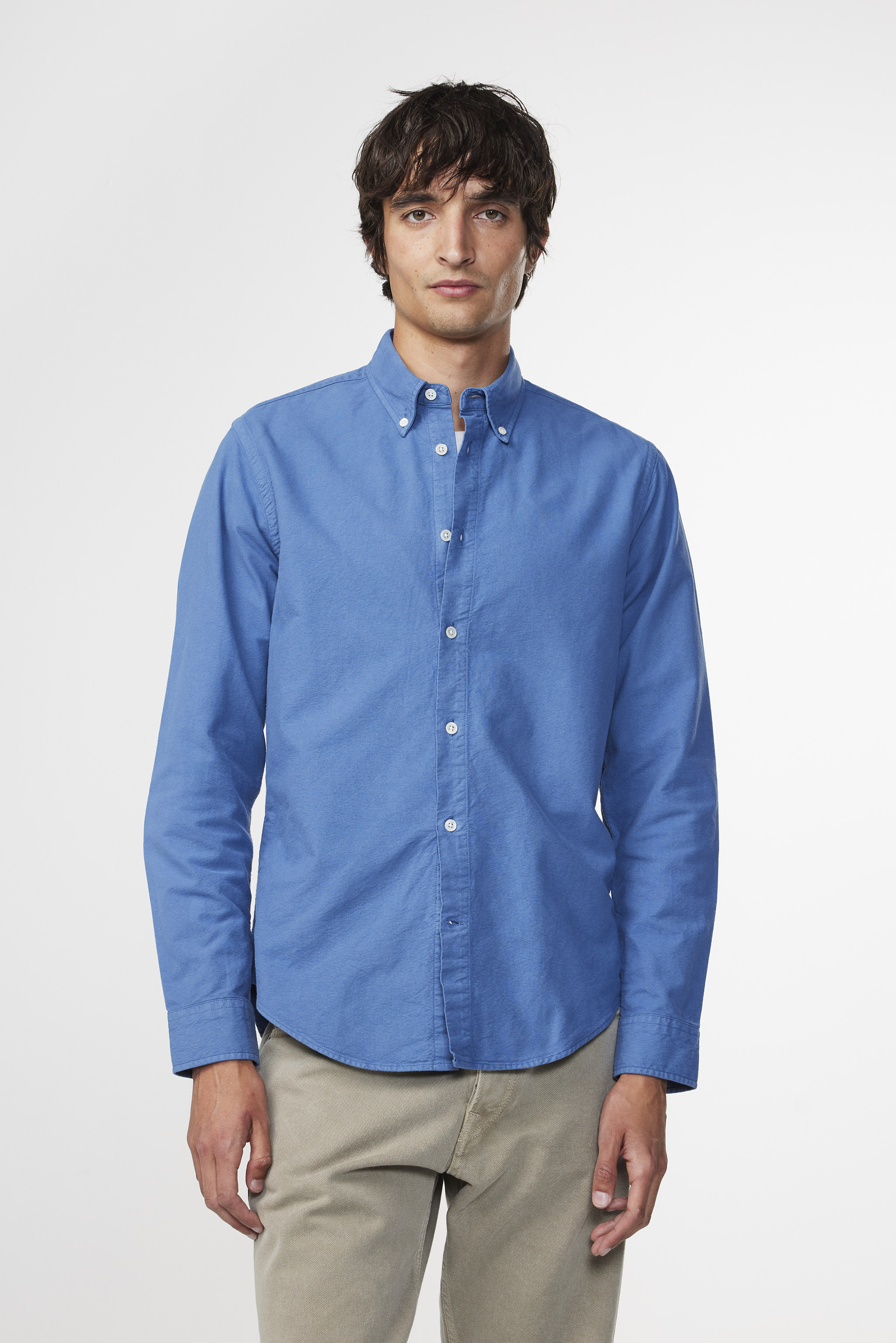 Arne 5725 men's shirt - Gray Blue - Buy online at NN.07®