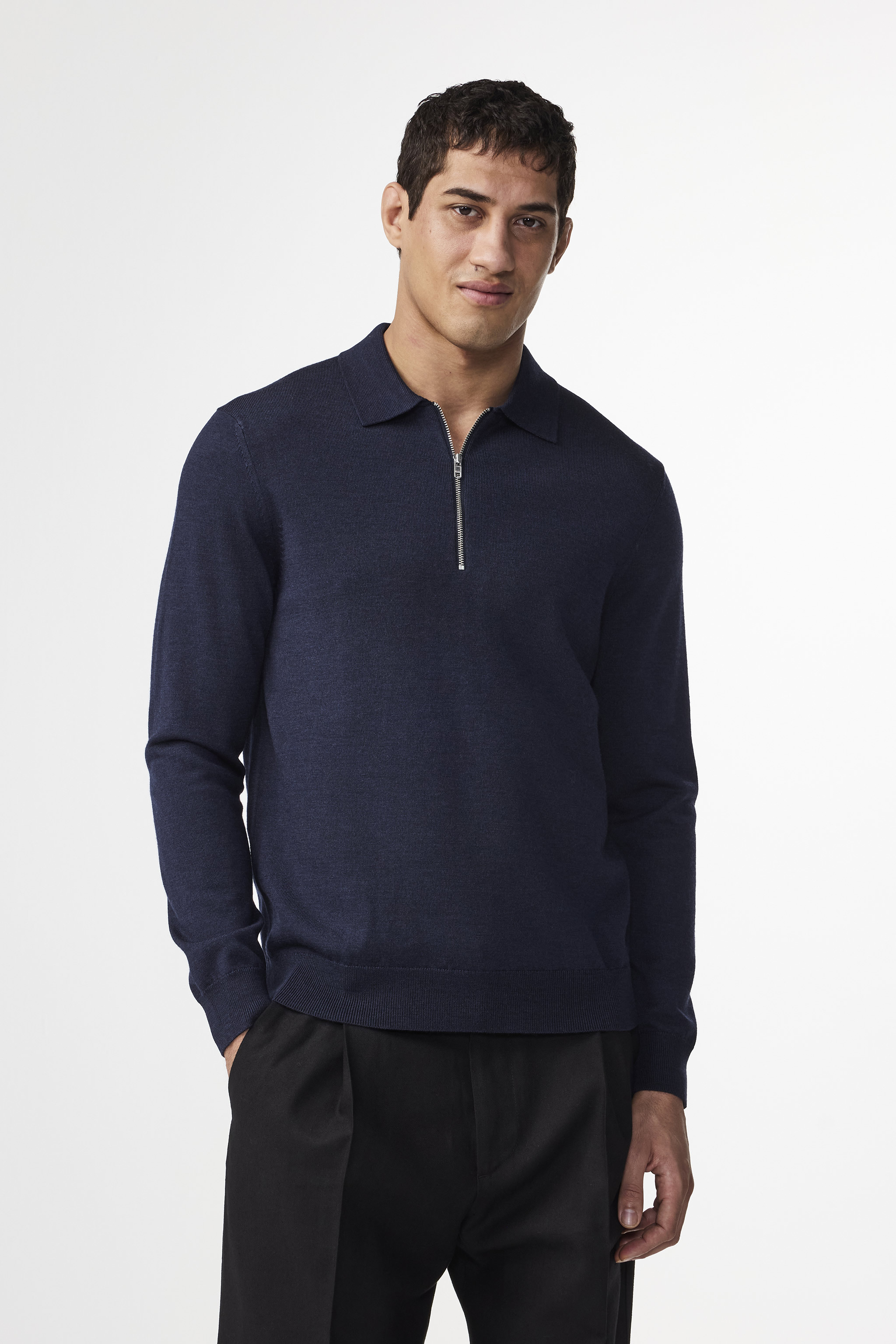 トップス SEE SEE BIG NYLON POLO NAVY ennoy sfc mens-nike-navy-chicago-white-