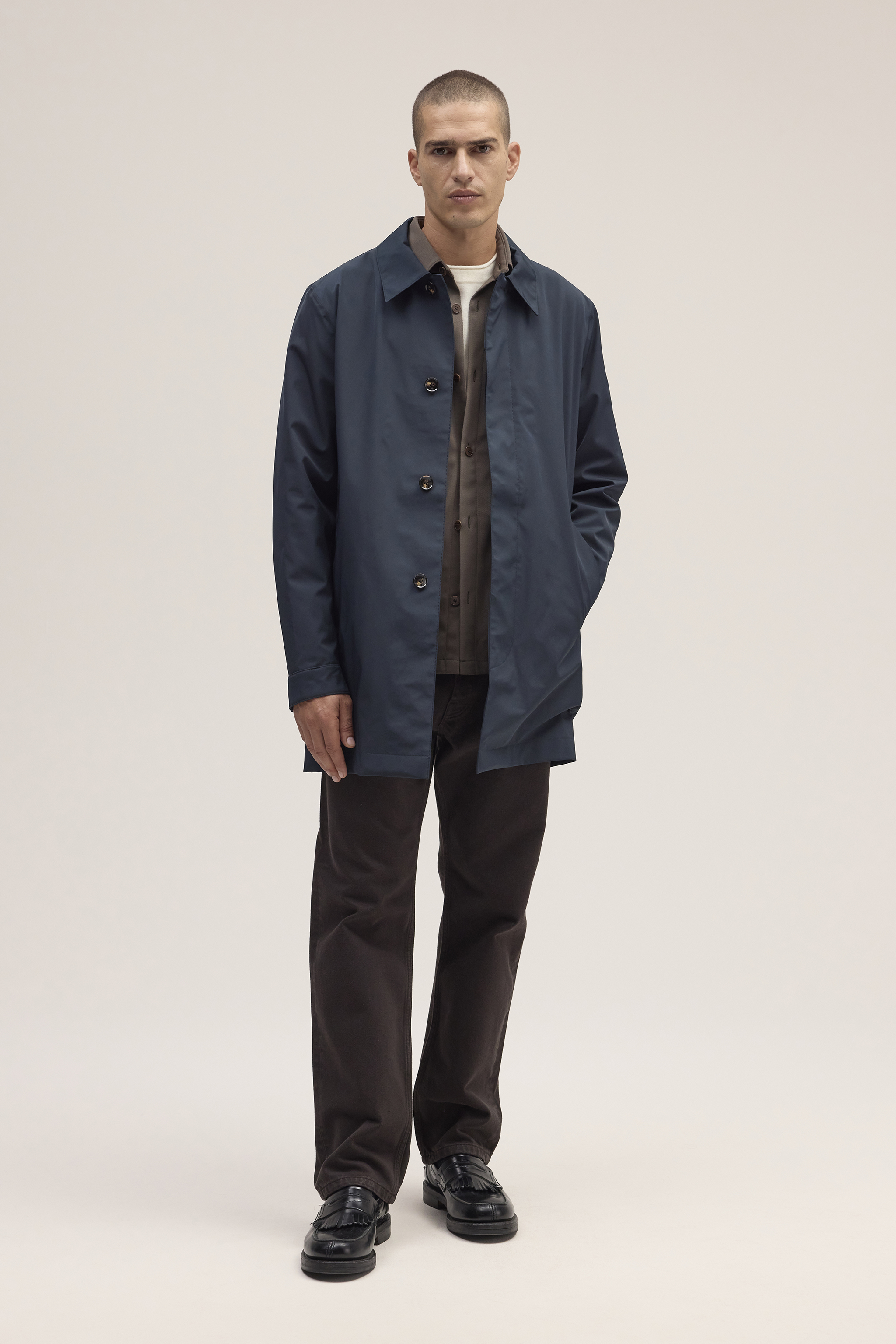 ジャケット・アウター PROFESSIONAL PADDED SETUP (NAVY) M Kim 8240 men's coat - Navy Blue - Buy online at NN.07®
