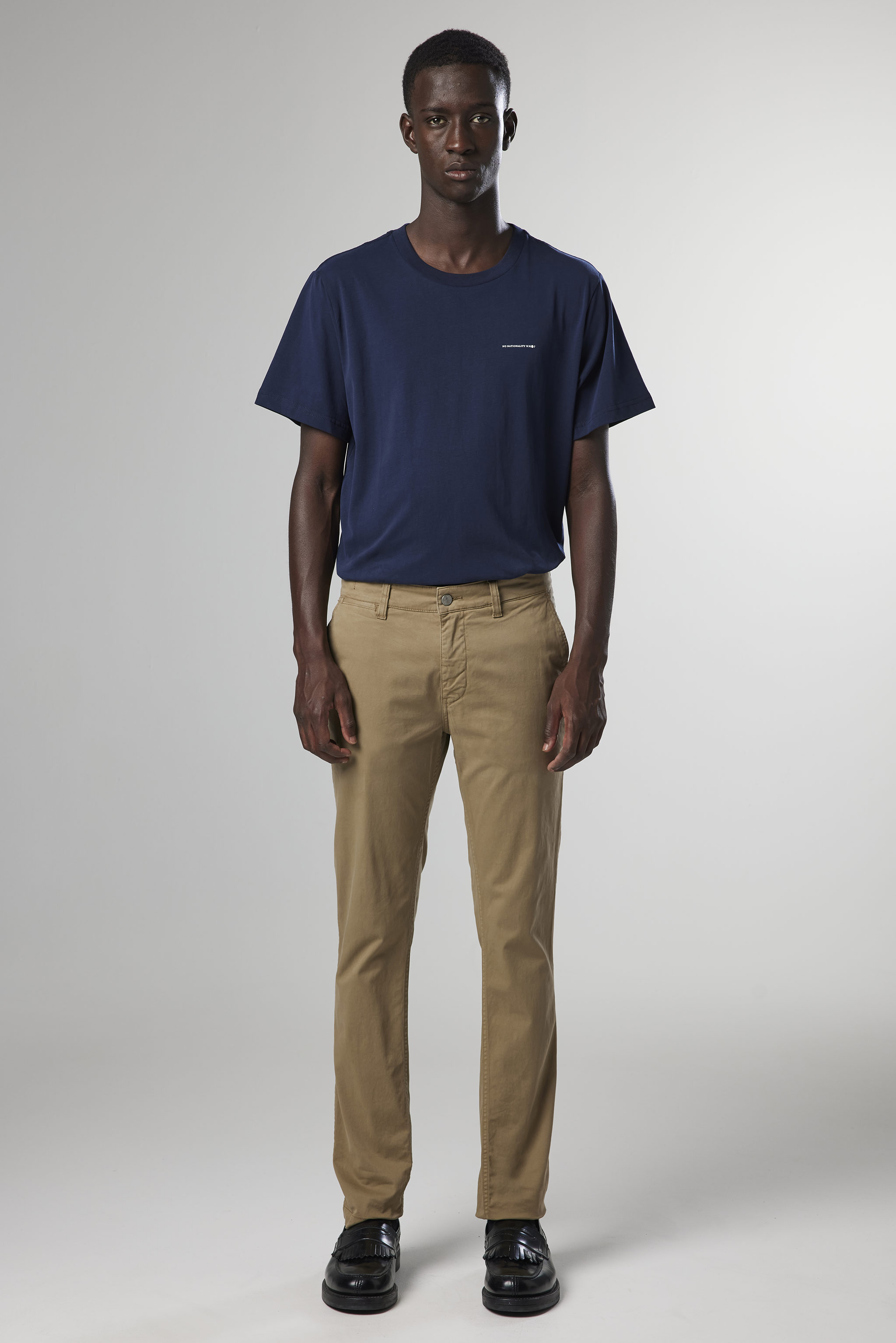 Marco 1400 men's chinos - Green - Buy online at NN.07®