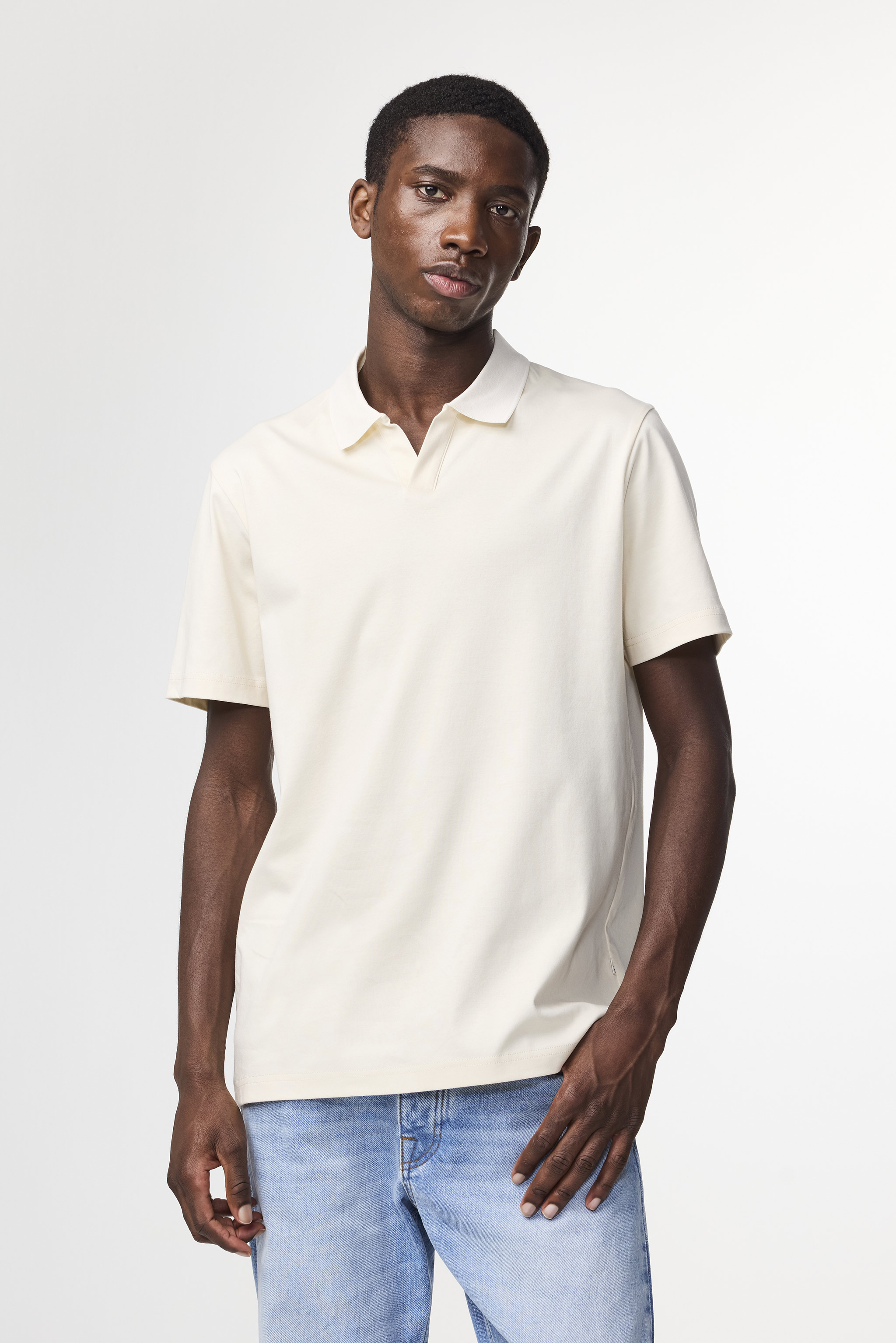 Tシャツ・カットソー NN07 SS25 Polo shirts (2526689613 NOAM 6689EVERGREEN) Noam 6689 men's polo - Evergreen - Buy online at NN.07®
