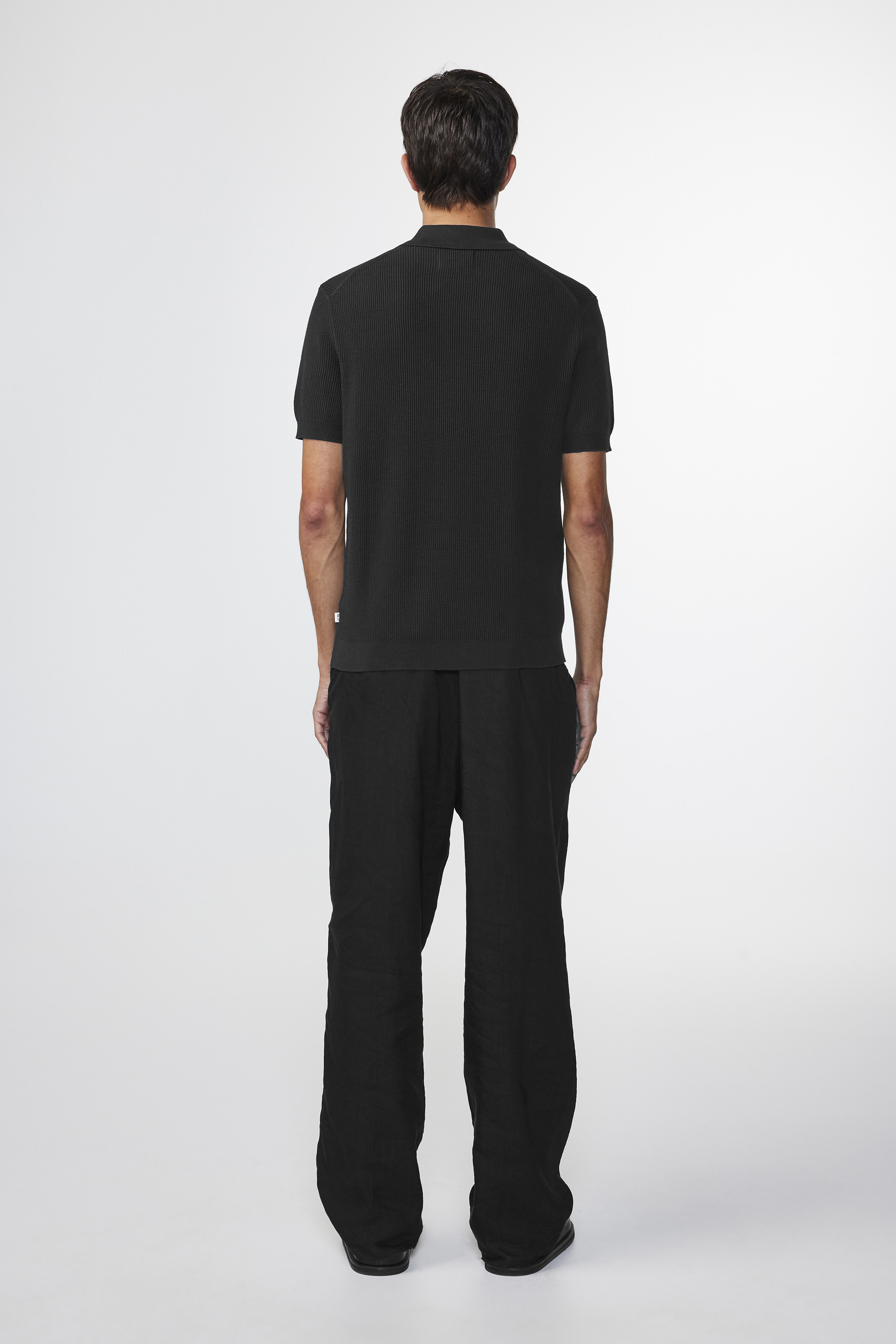 Hansie 6600 men's polo - Black - Buy online at NN.07®