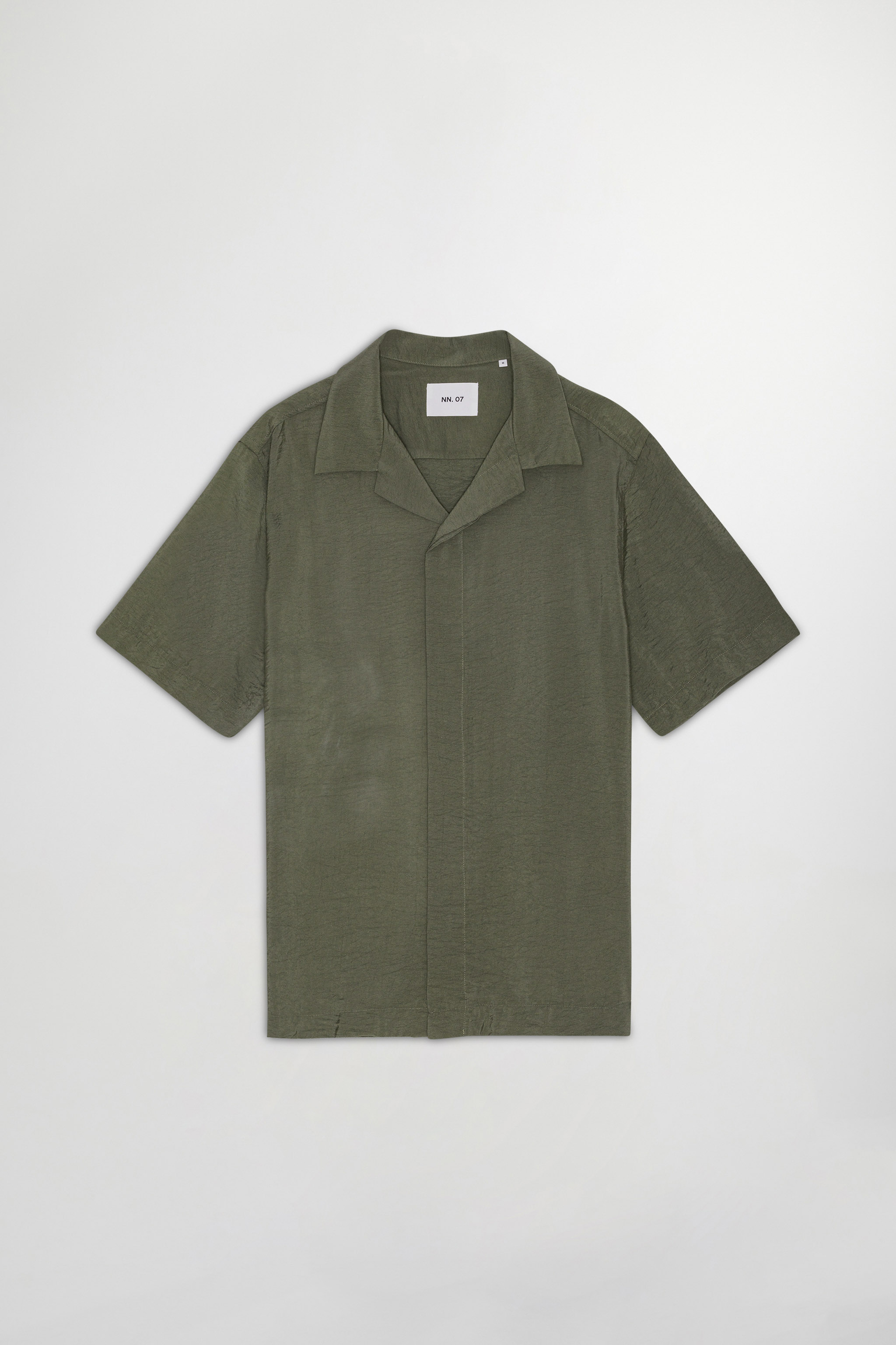 【SATIIIZ】Pippen Noncollar Short-Sleeved Shirt STAMPDGQ_e6_a7_98_SPRING2_e3_8