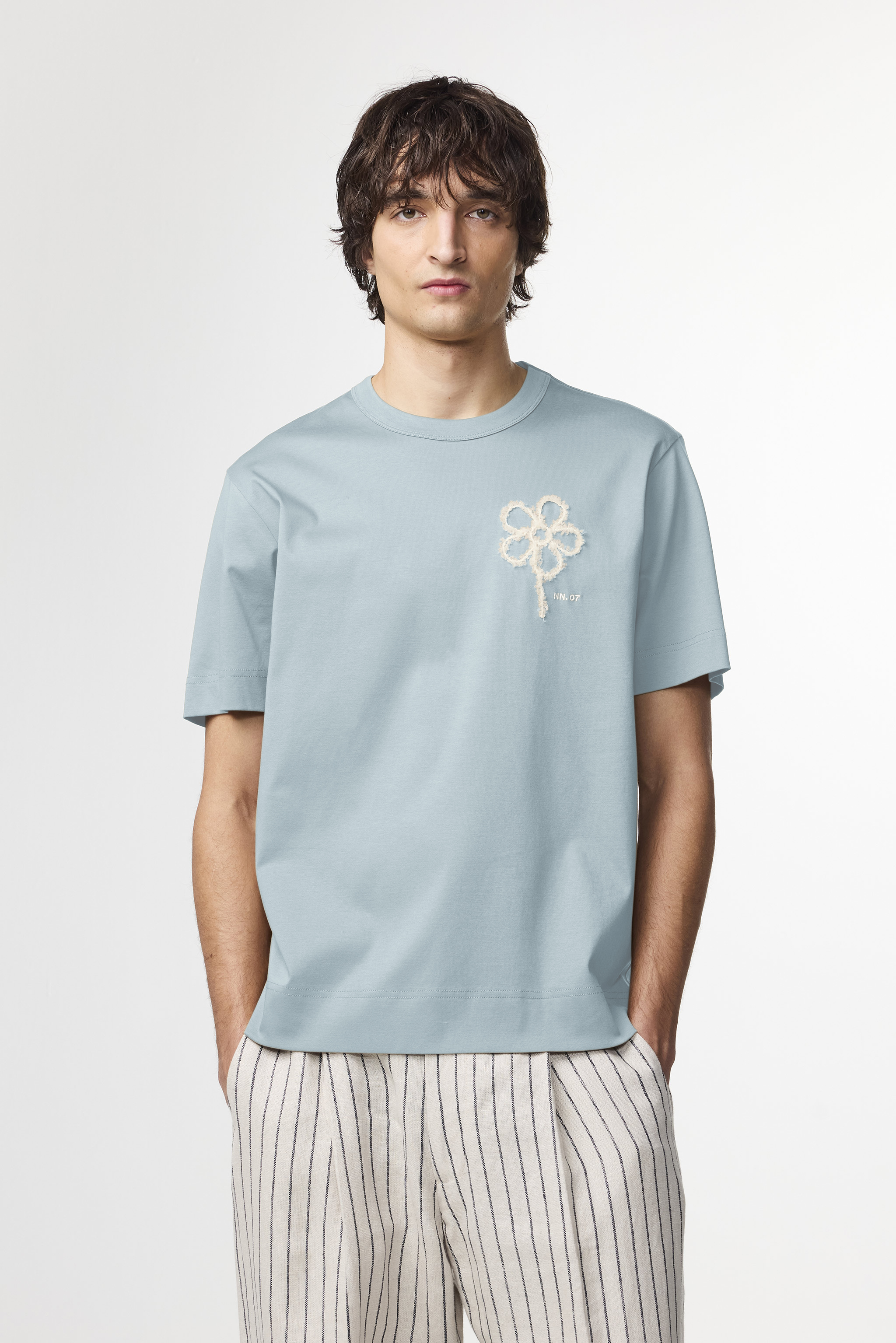 Tシャツ・カットソー NN.07 T-shirts Blue T-Shirts & Polos | NN.07® Online Store