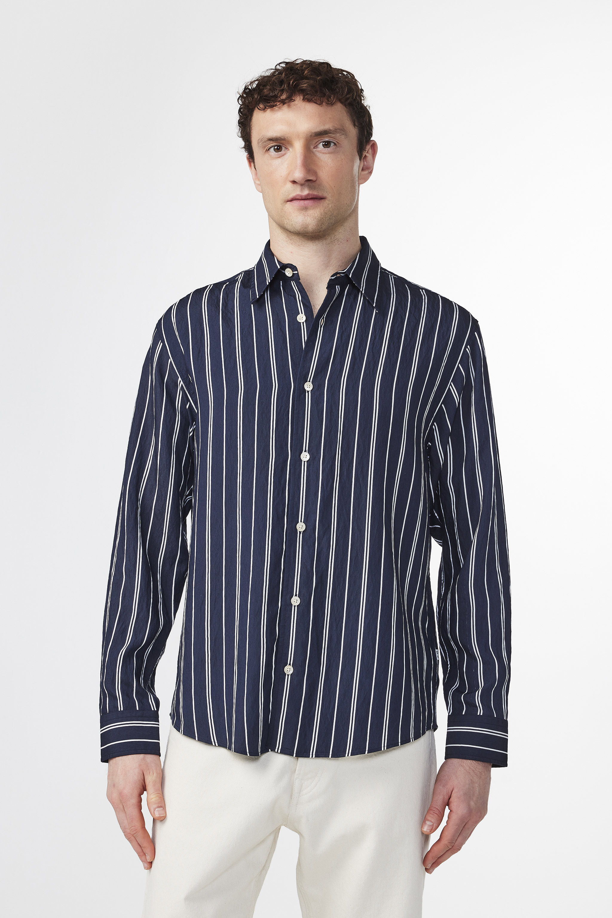 Quinsy 5330 men's shirt - Navy Blue - Buy online at NN.07®