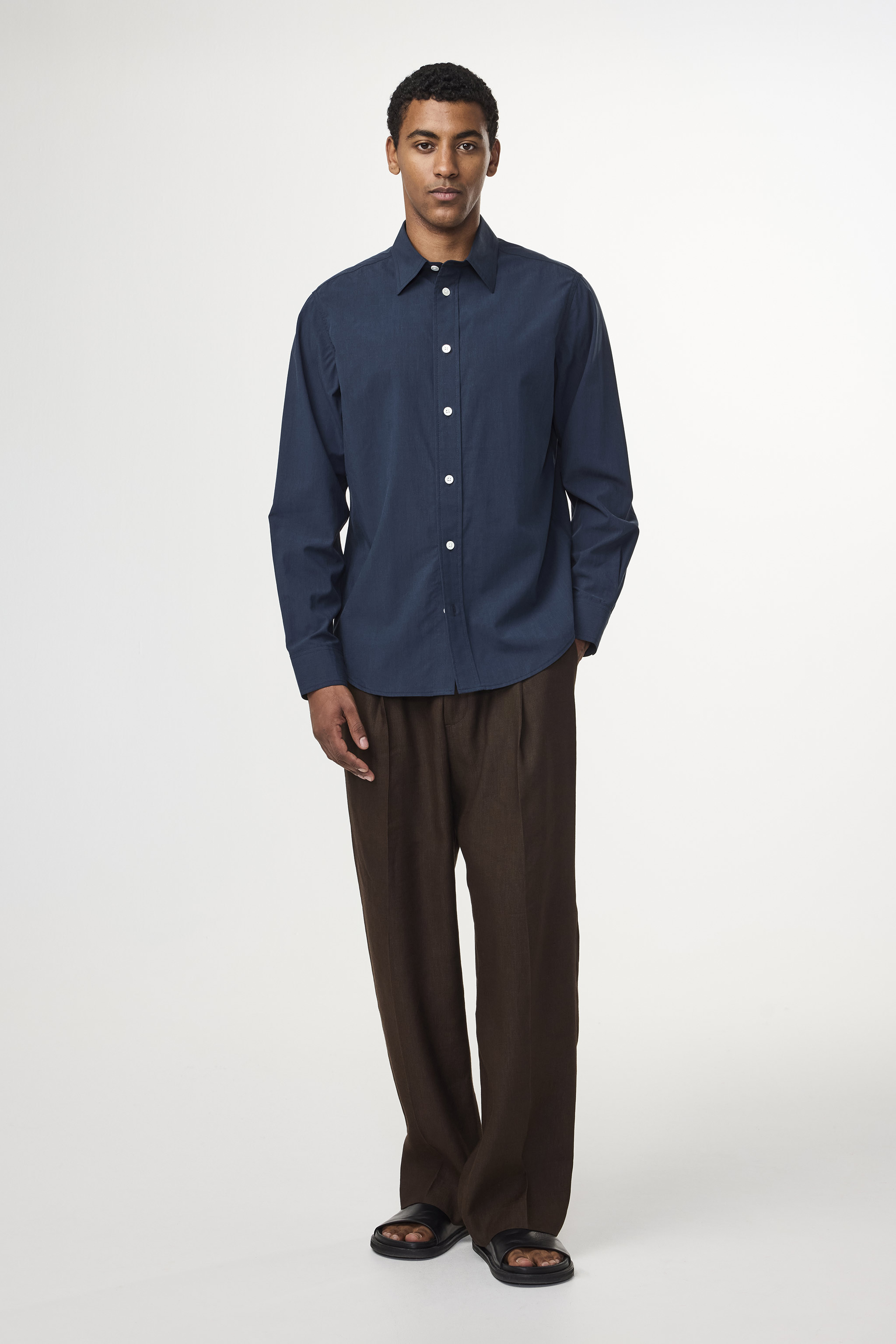 Colby 5329 men's shirt - Navy Blue - Buy online at NN.07®