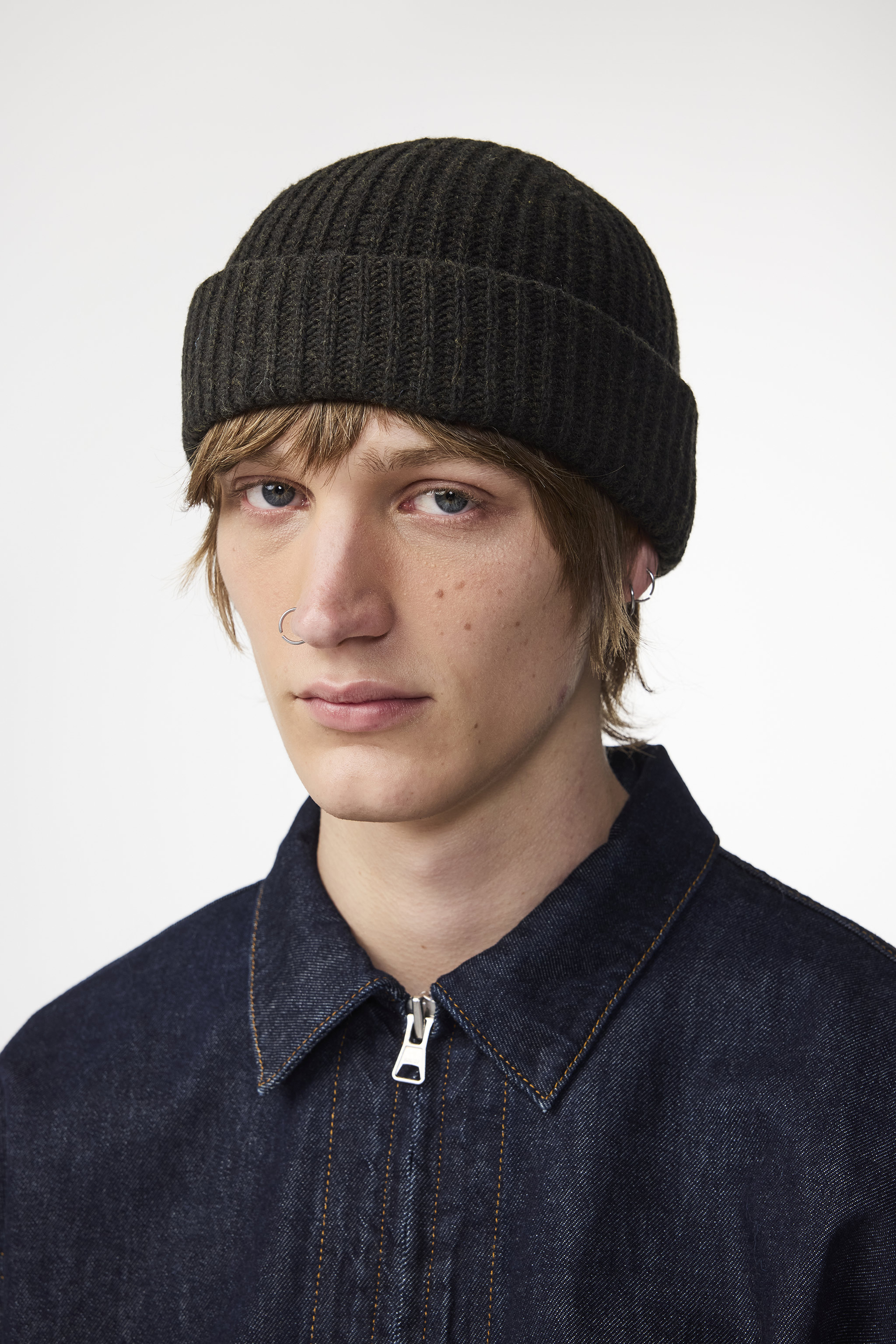 帽子 everyone basic beanie (navy) Navy Basic Beanie - Caps & Hats | PEP