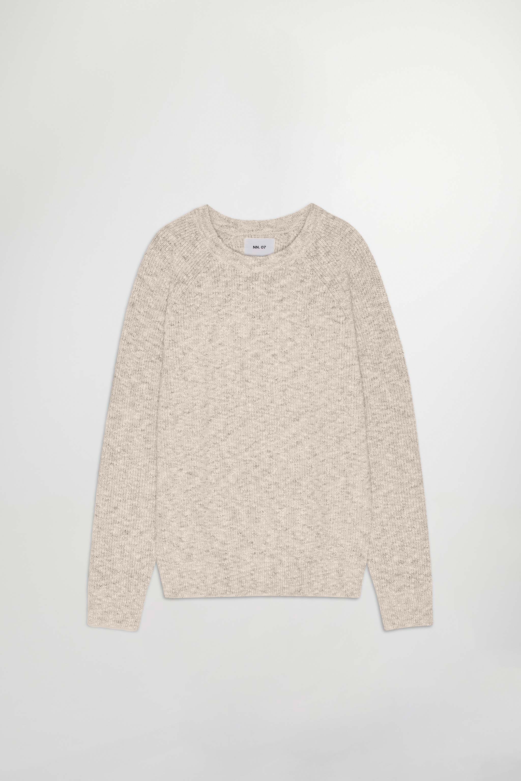 Jacobo 6673 men's sweater - White Pepper - Buy online at NN.07®