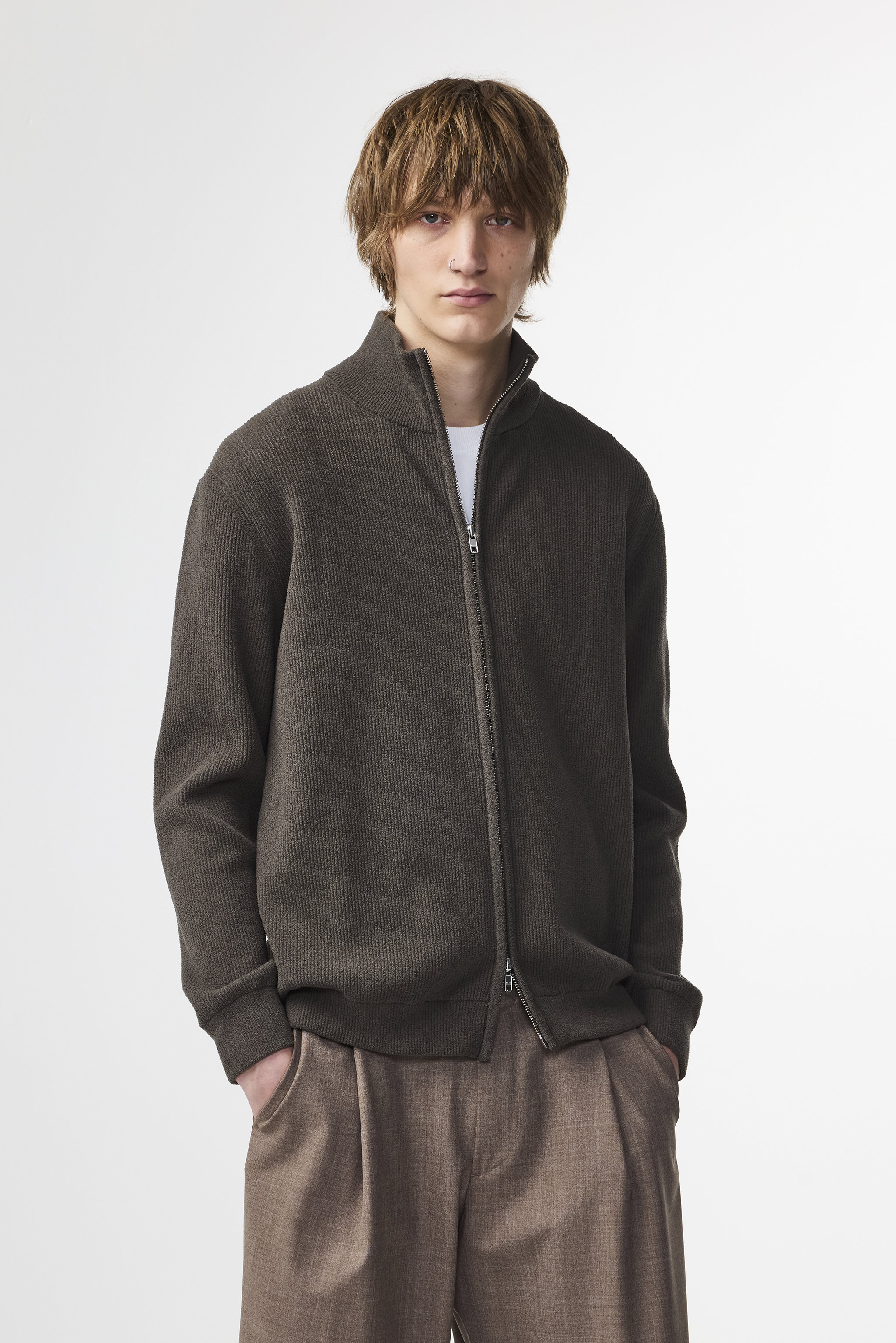 Danny 6429 men's sweater - Dark Army - Buy online at NN.07®