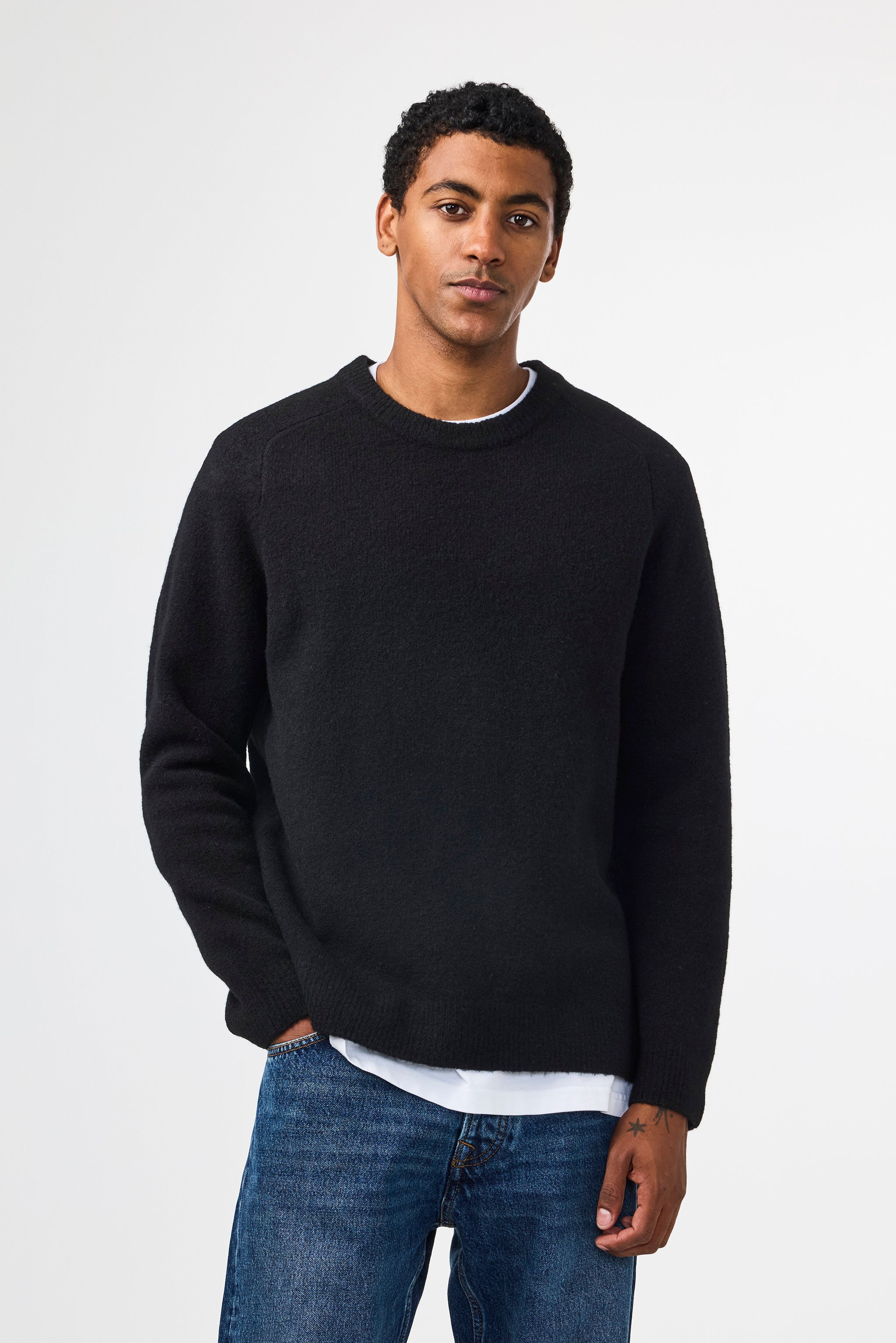 John 6683 men s sweater Black Buy online at NN.07