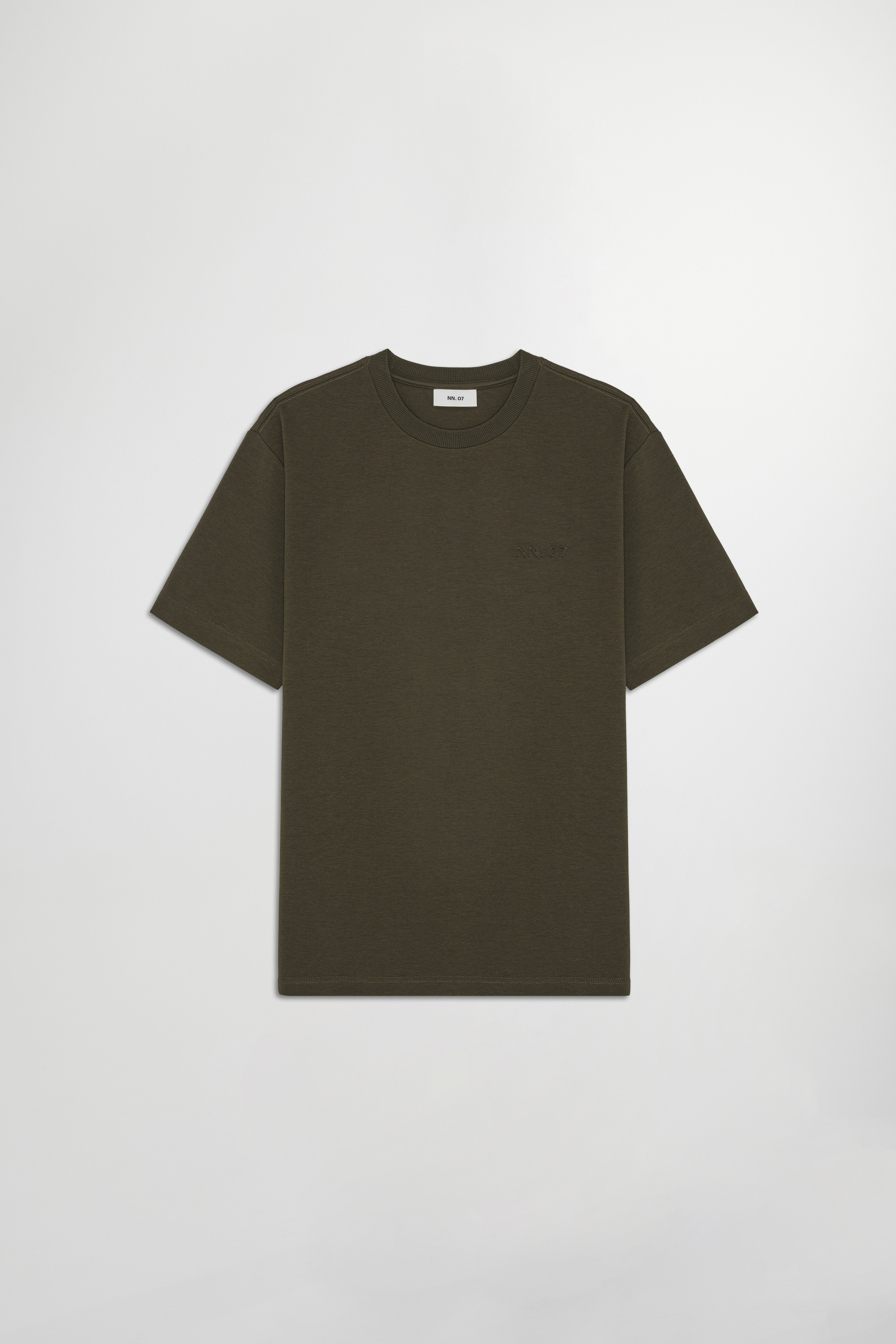 Tシャツ・カットソー NN07 T-shirts (2513457250 NAT SS LOGO TEE 3457NAVY BLUE) Nat SS Logo Tee 3457 men's t-shirt - Demitasse - Buy online