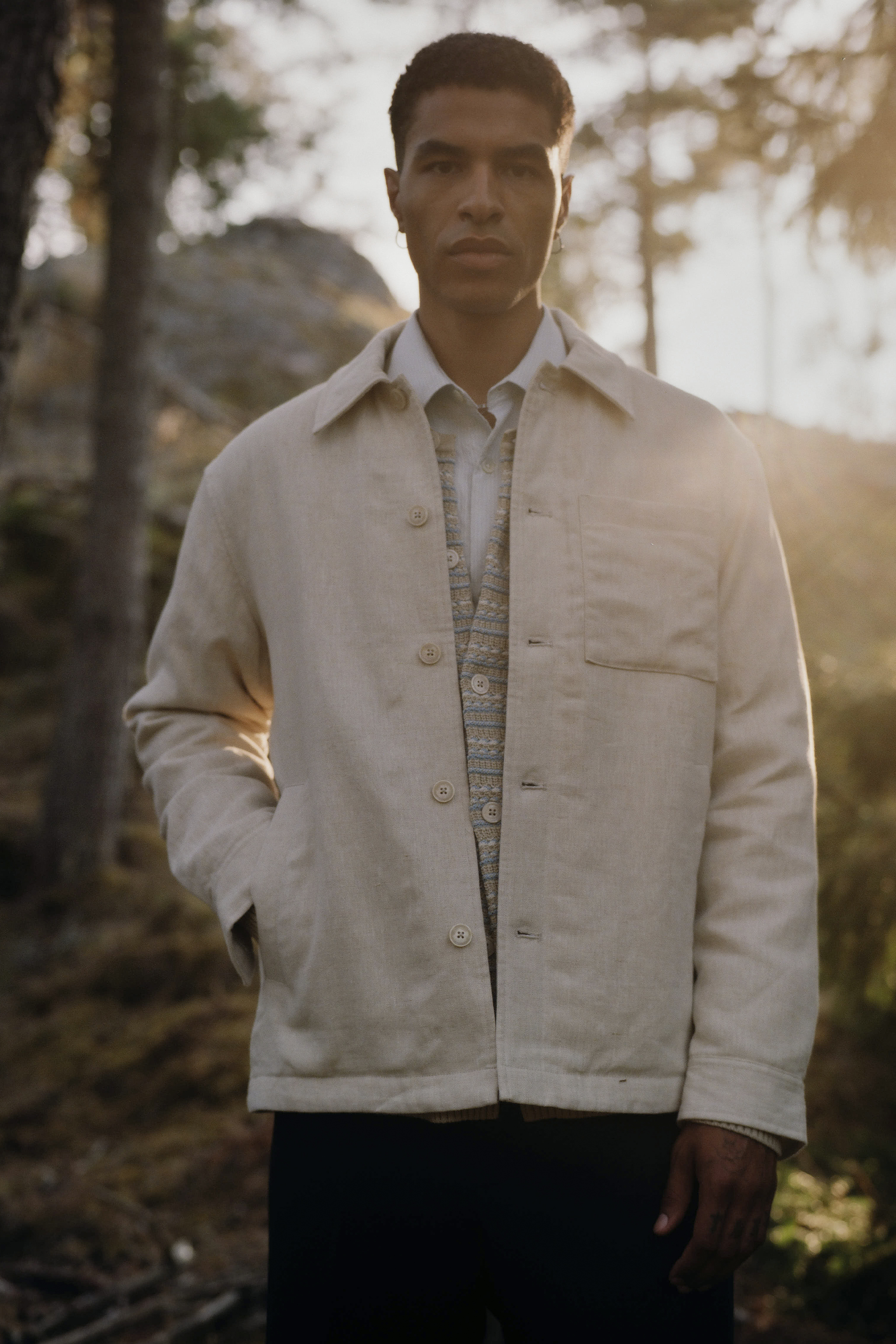 Freddy 5330 men's shirt - Green Stripe - Buy online at NN.07®