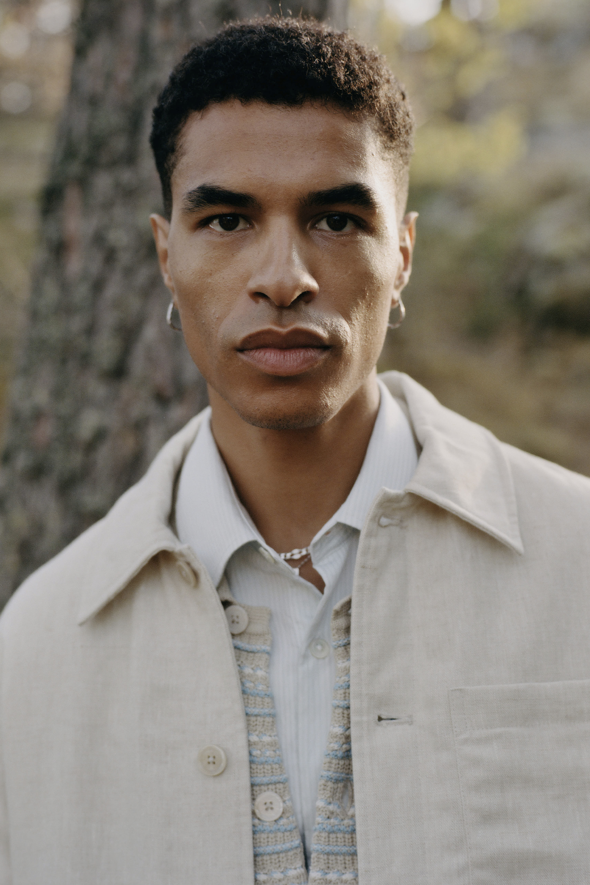 Jackie 6636 men's cardigan - White Pepper - Buy online at NN.07®