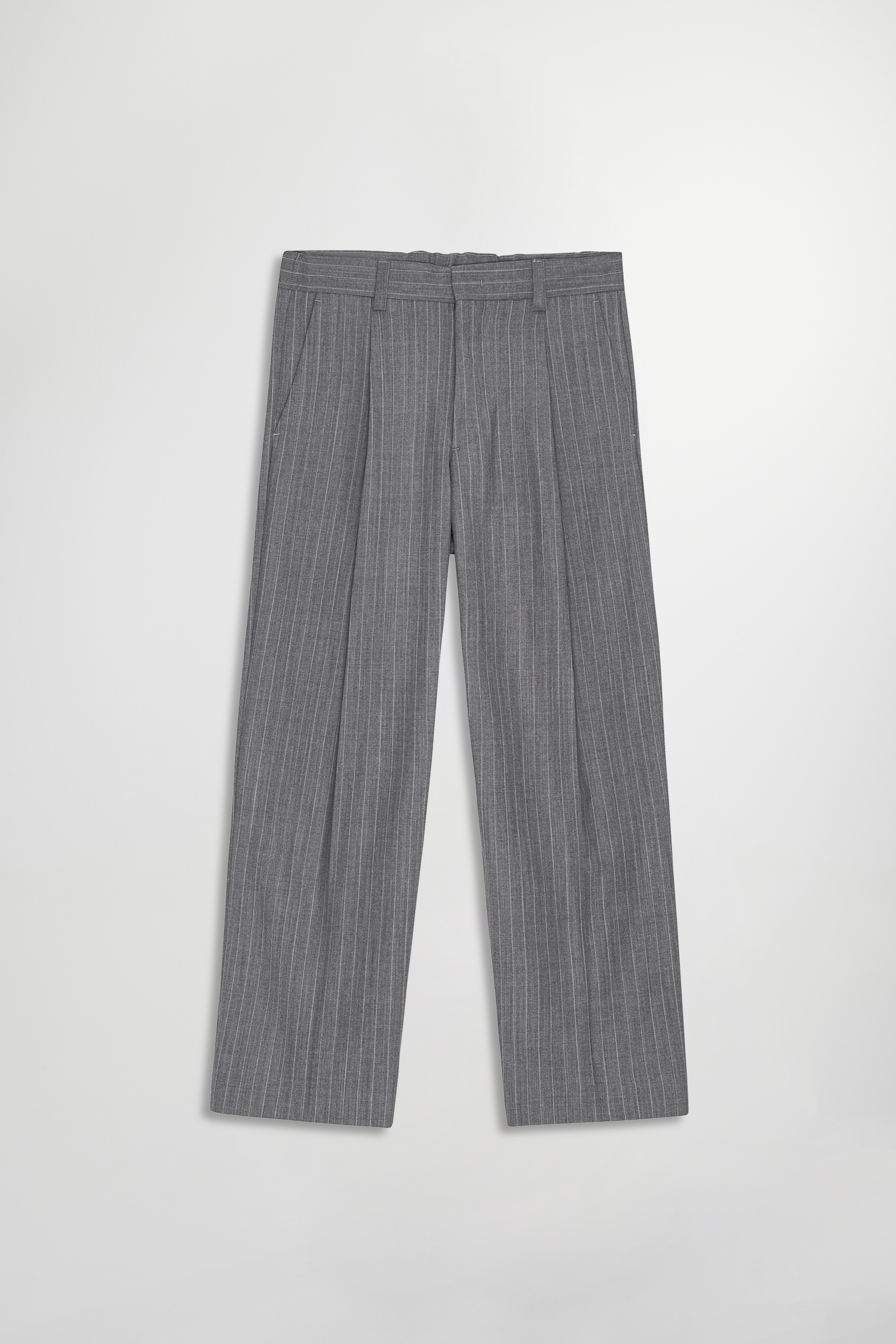 パンツ 90s~ UNKNOWN stripe design wool slacks Extremely rare 90's vintage Versus Gianni Versace pin stripe
