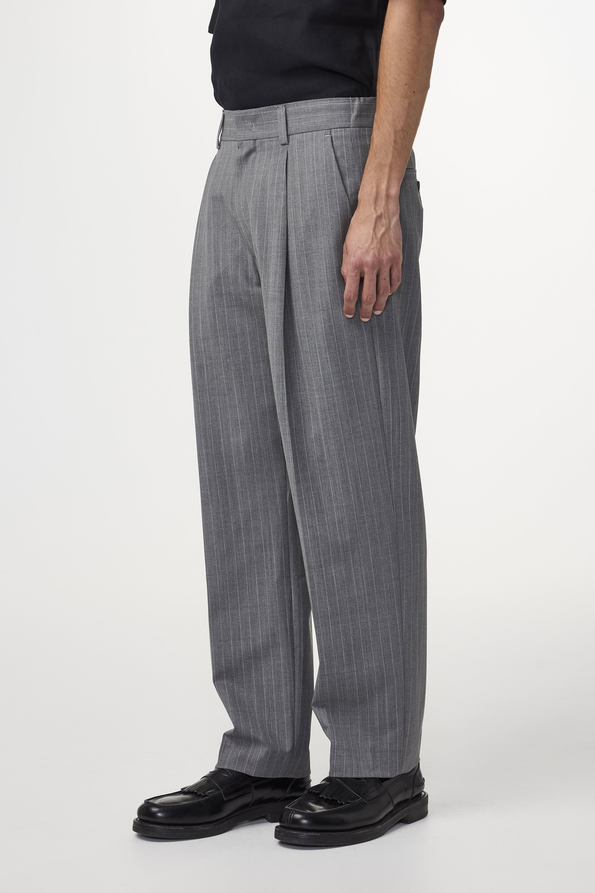 Kay 1088 men's pants - Grey Stripe - Buy online at NN.07®