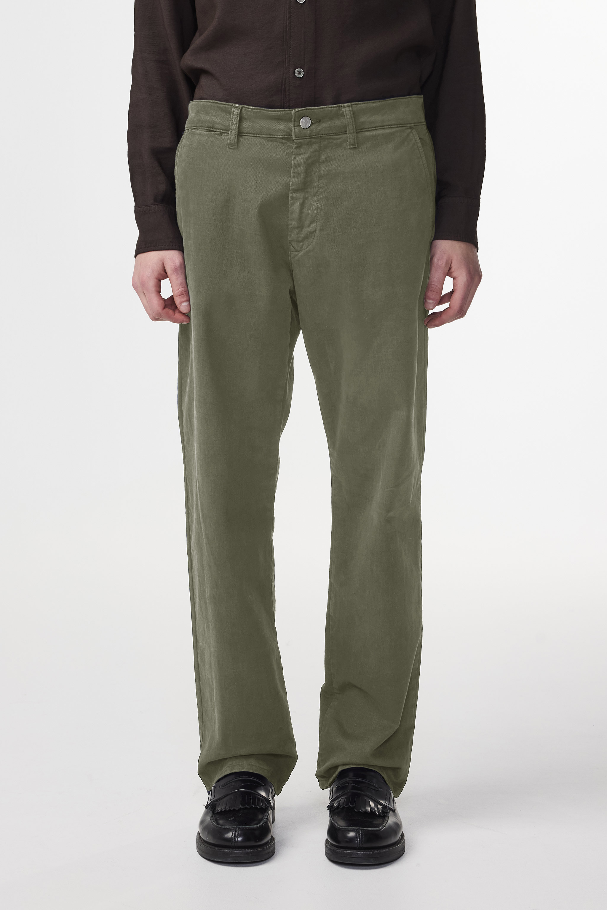 パンツ NO TUCK CHINO TROUSERS[CHARCOAL] 5-Pocket Chino Pants Charcoal | UNTUCKit