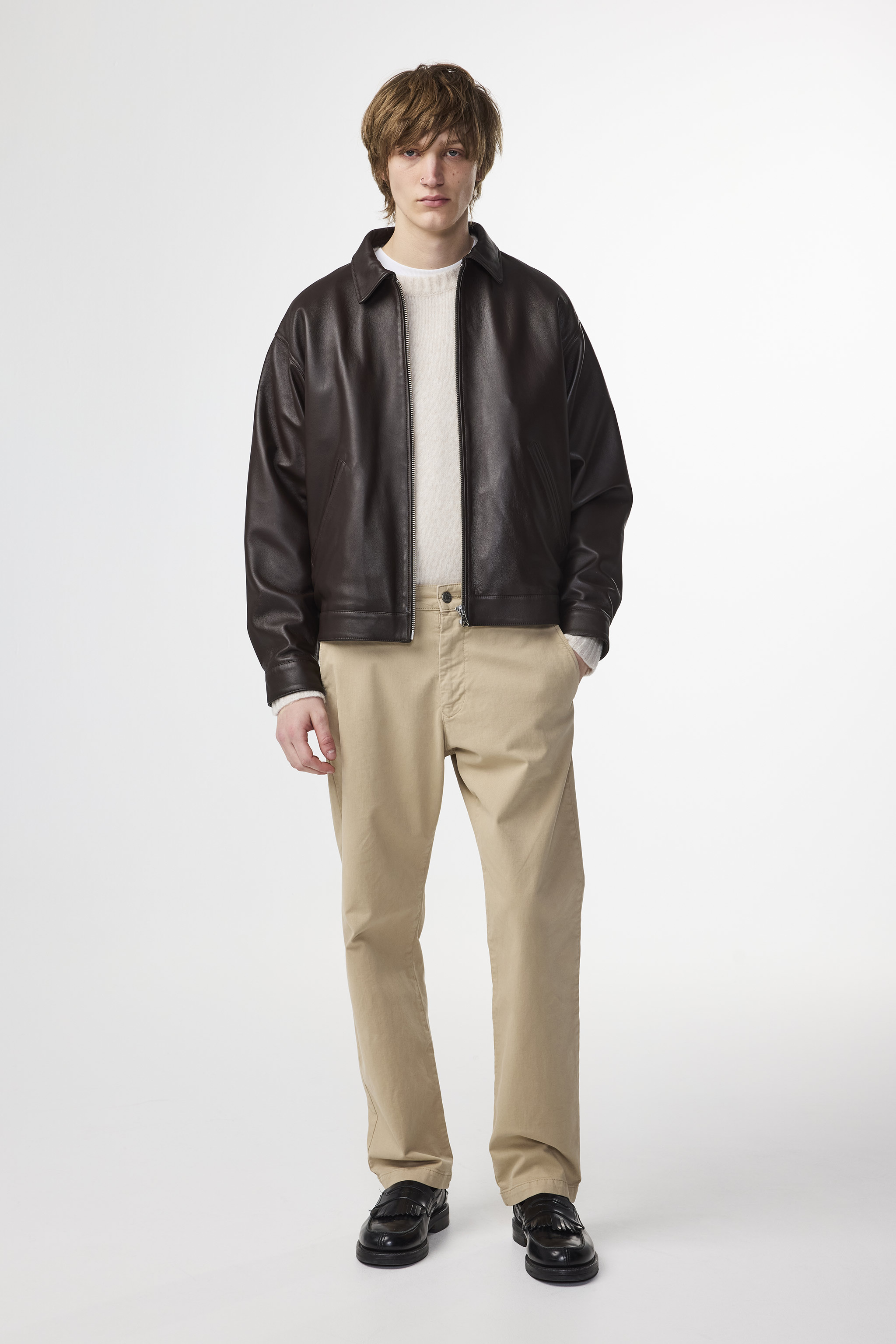 【oan】Daily Cotton Jacket Dixon 8280 men's jacket - Capers - Buy online at NN.07®