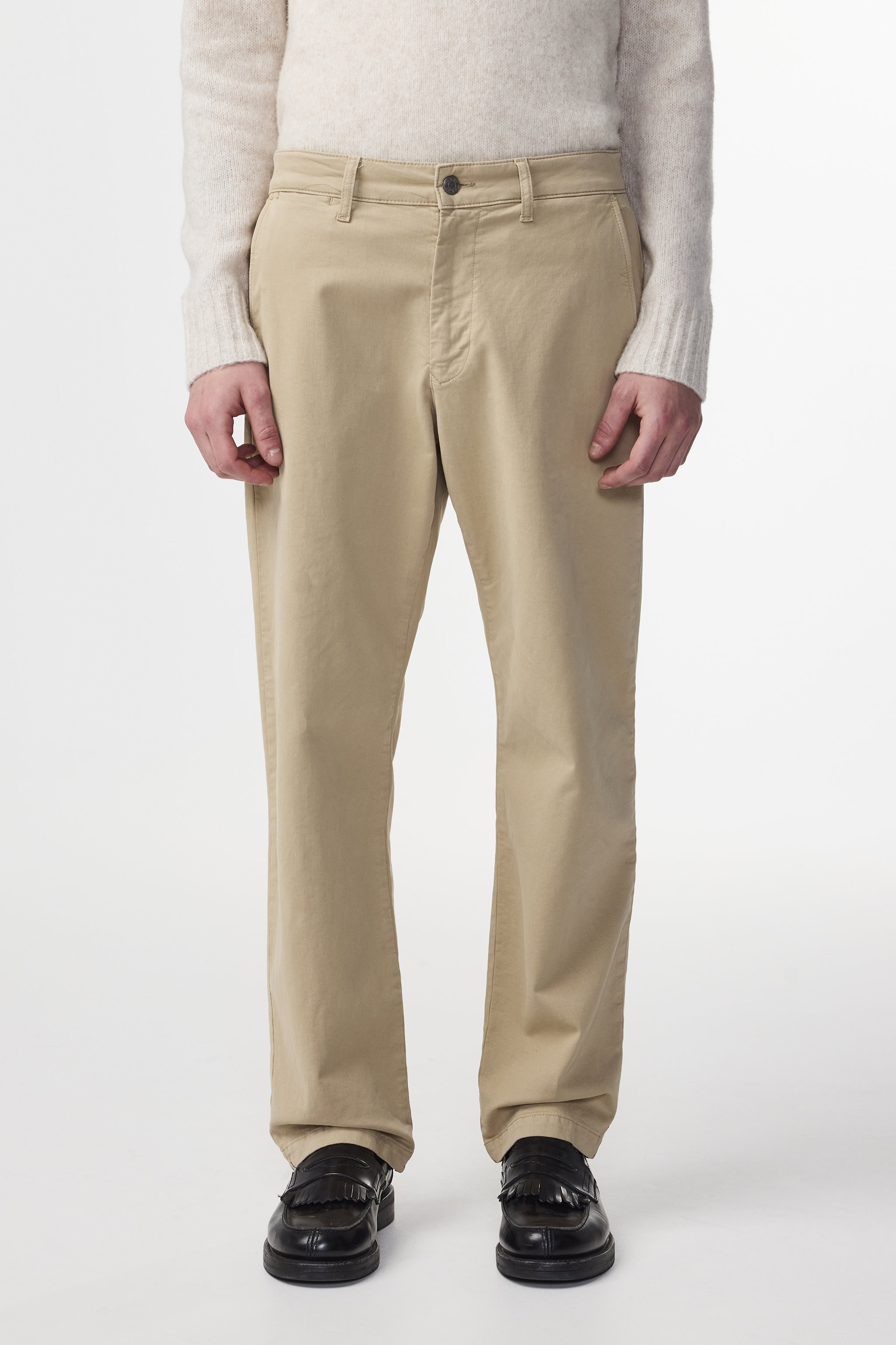 TANGRAM CHINO PANTS NAVY サイズXL Androgynous Navy Tailored Chinos 29