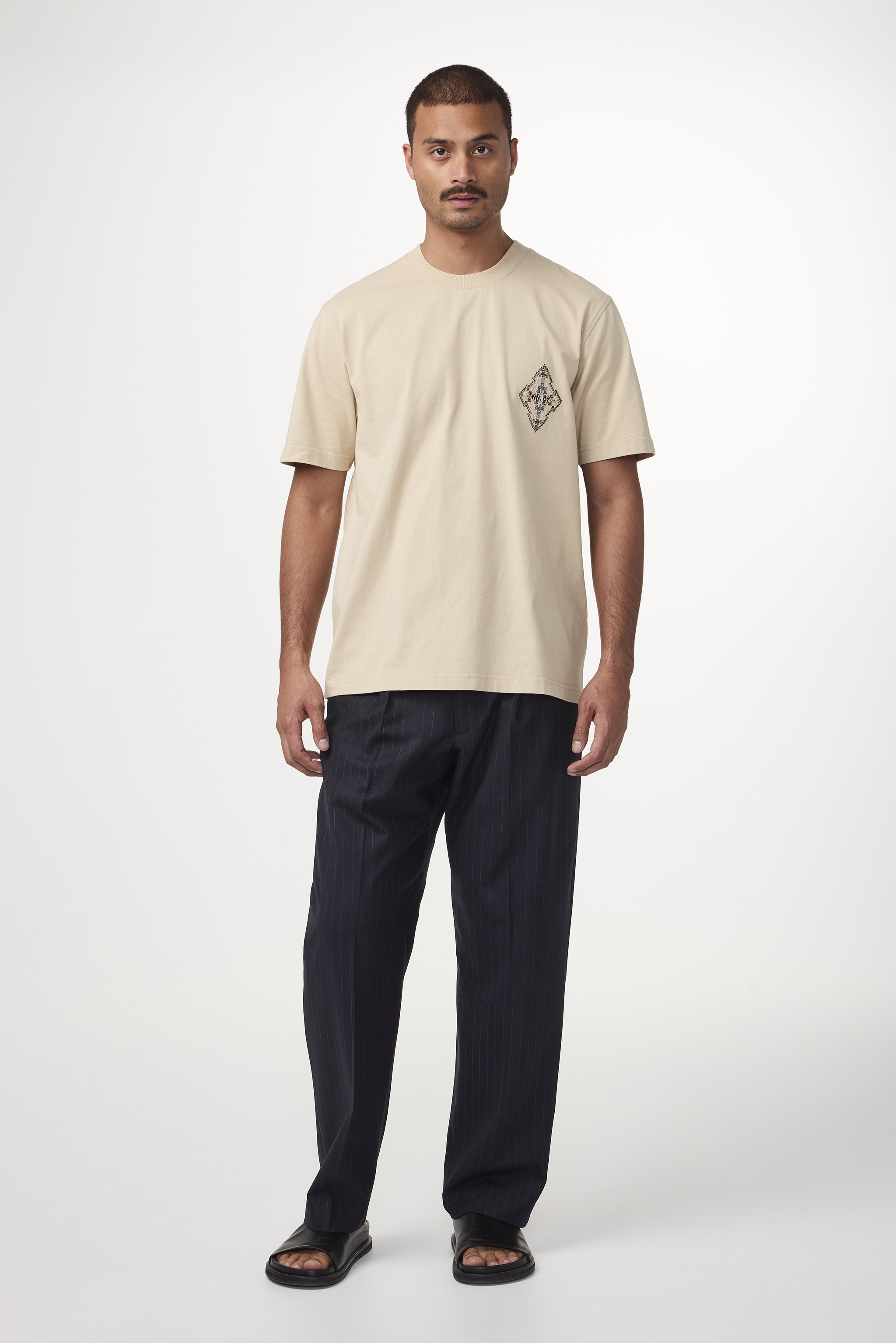 Adam 3209 men's t-shirt - Ivory - Buy online at NN.07®
