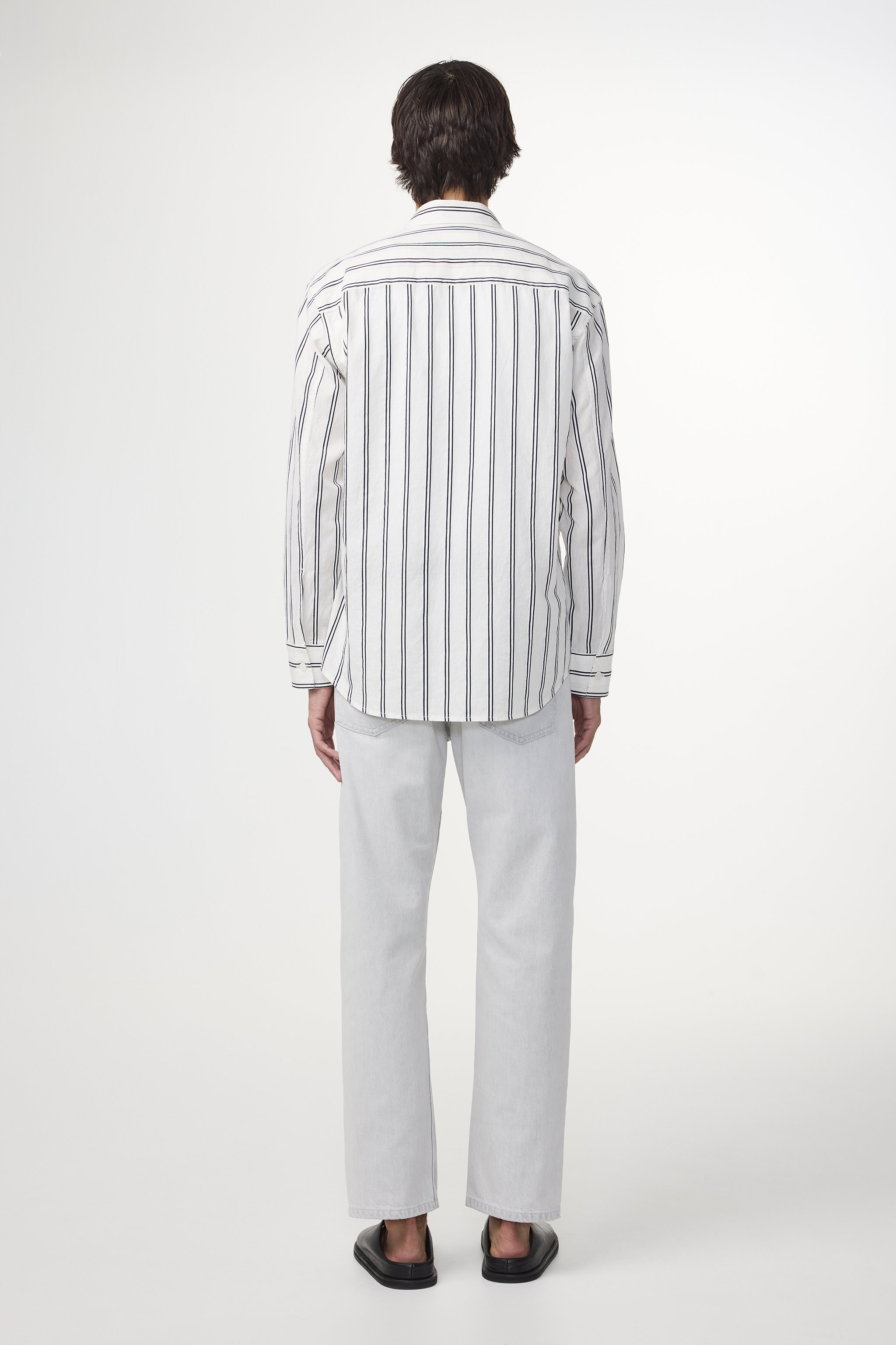 ■UNUSED STRIPE SHIRTS WHITE×NAVY  2 Navy and White Stripe T-Shirt. – Lord Willy's. Established.