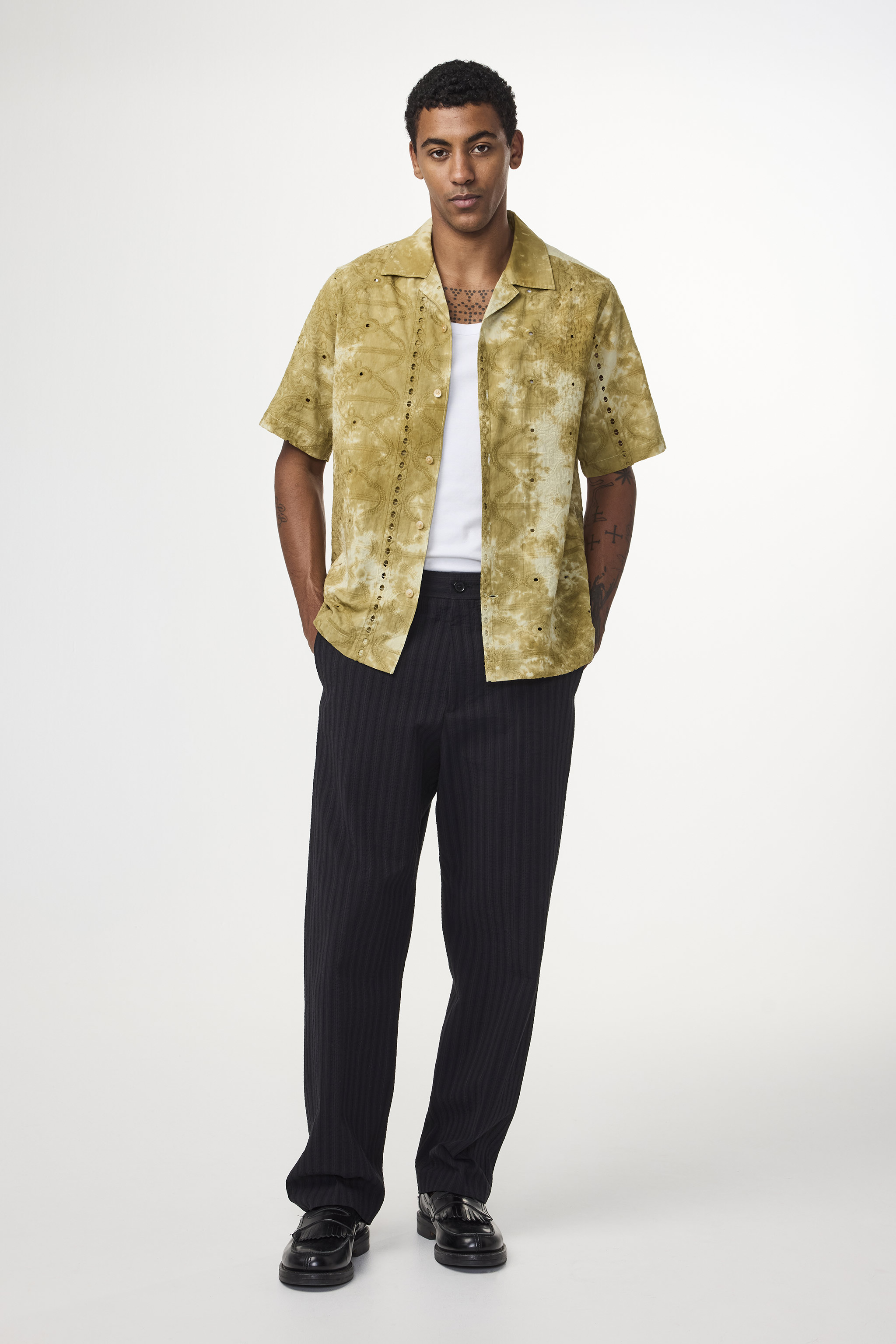 Julio 5392 men's shirt - Evergreen - Buy online at NN.07®