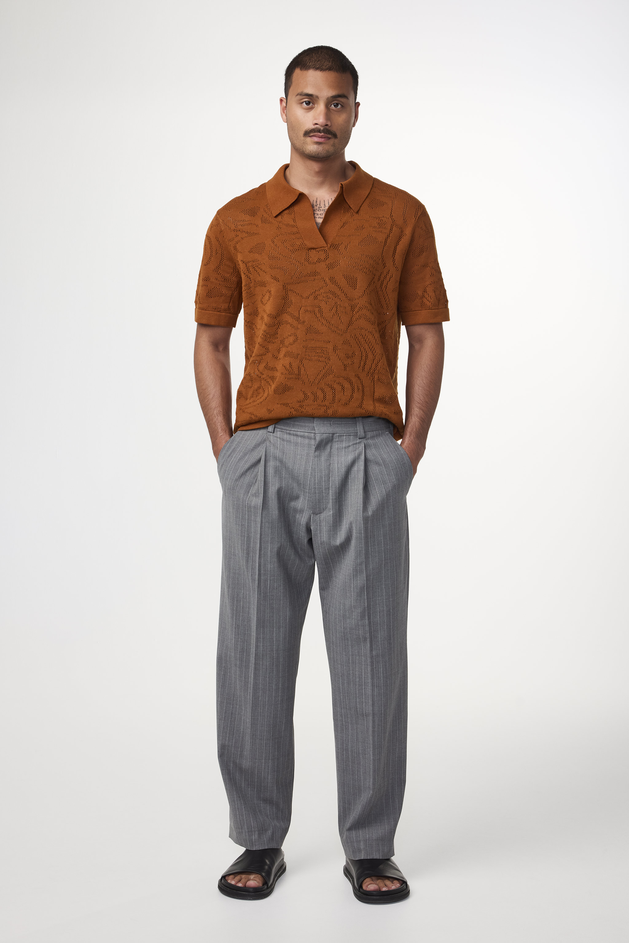 Ryan 6692 men's polo - Caramel - Buy online at NN.07®