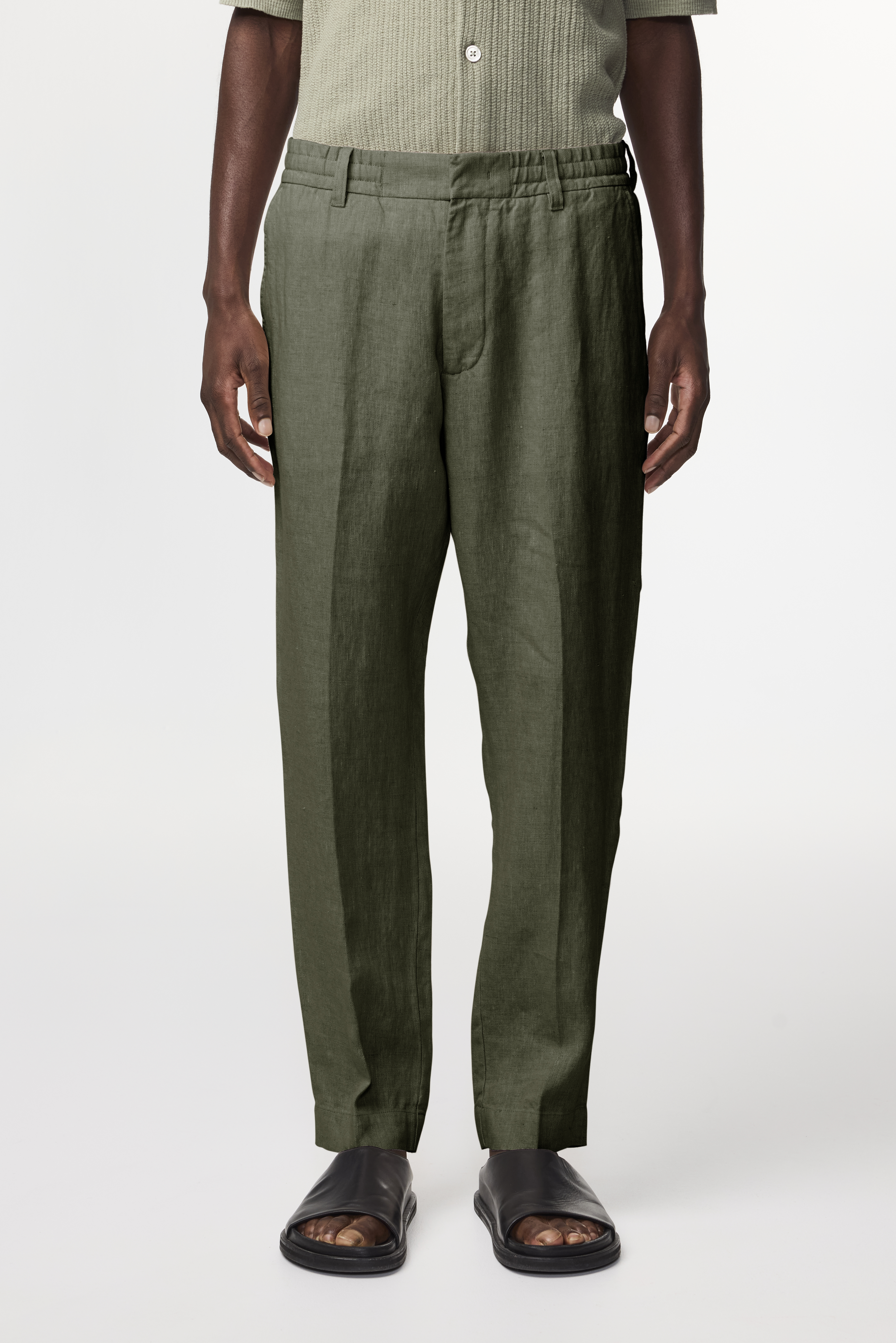 パンツ 24ss UNTRACE LINEN TWILL BAKERPANTS UNTRACE) LINEN TWILL BAKER PANTS | apt335nyc